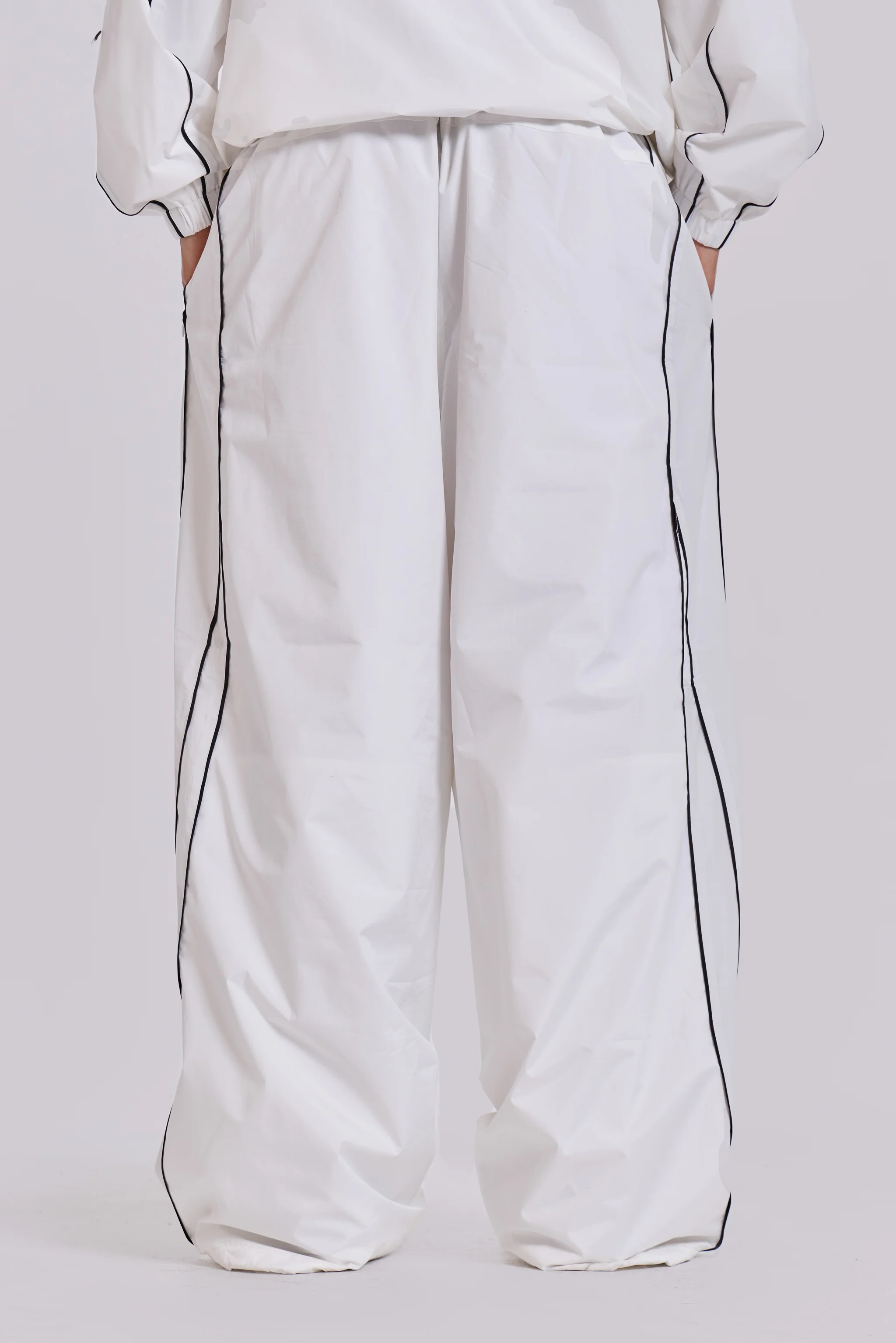 White Vapor Tracksuit Bottoms 4 White Vapor Tracksuit Bottoms