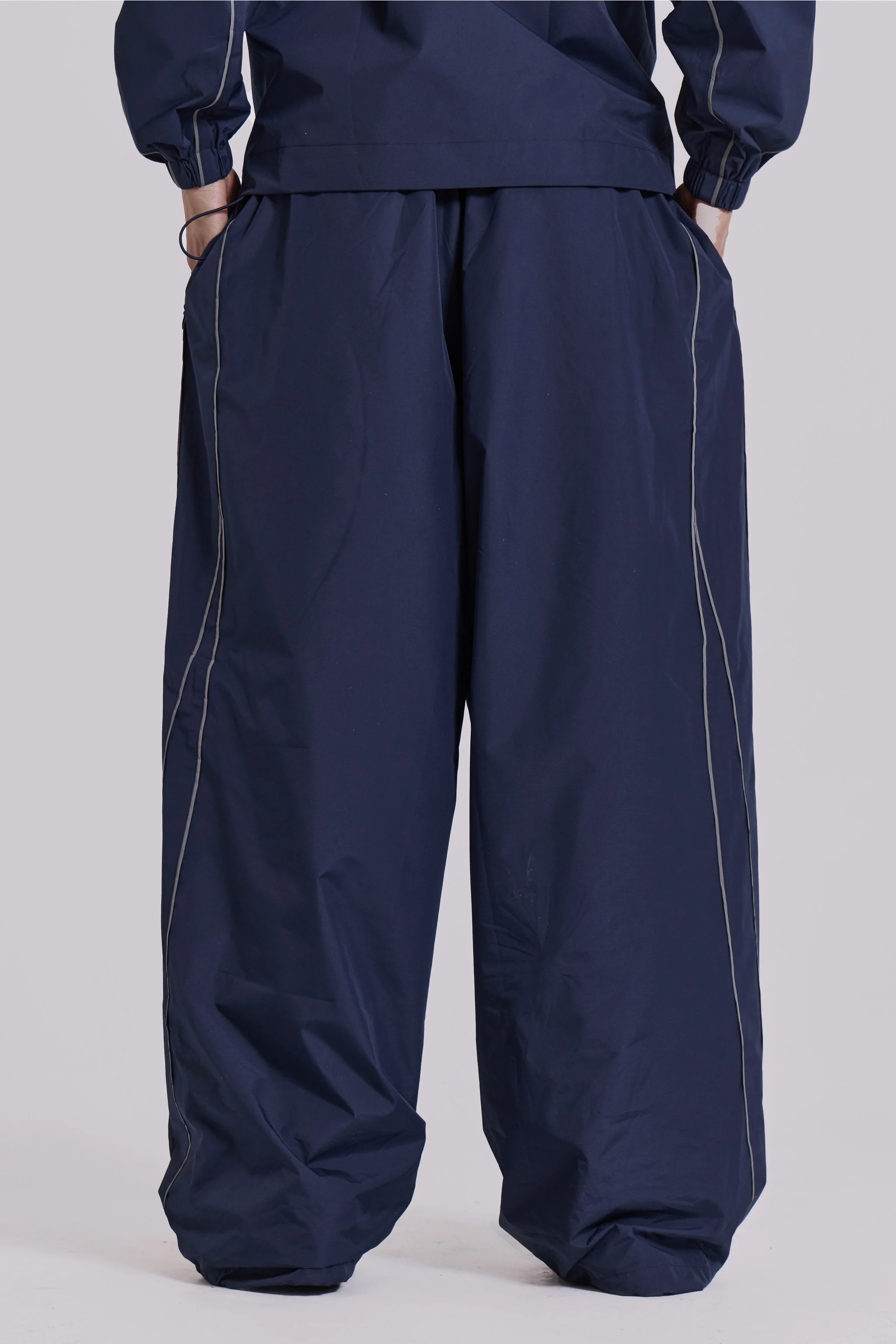 Navy Vapor Tracksuit Bottoms 5 Navy Vapor Tracksuit Bottoms