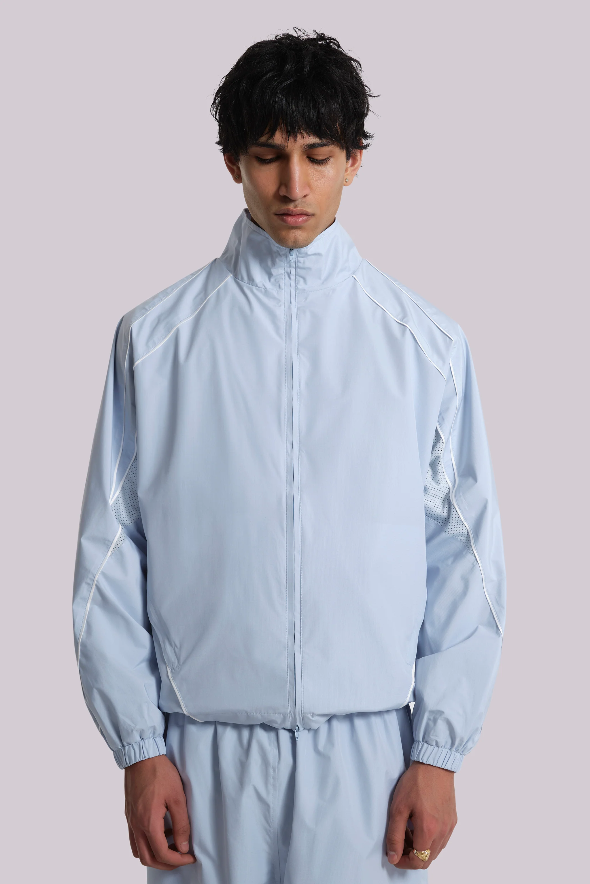 Blue Vapor Tracksuit Top