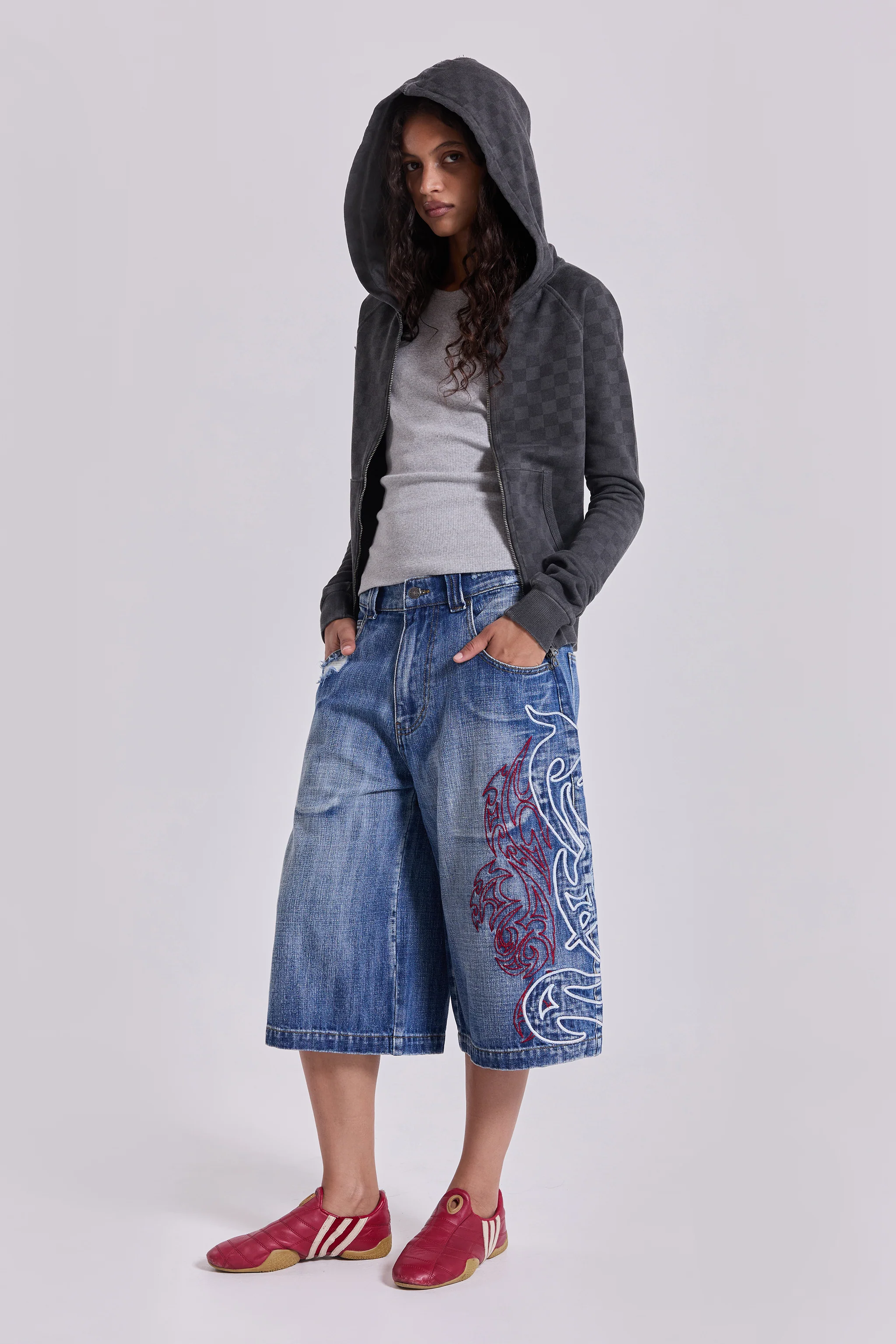 Layered Tribal XL Colossus Jorts