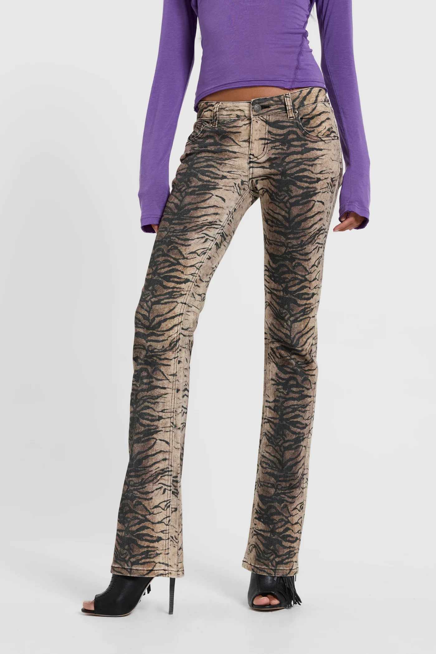 Leona Bootcut Cooper Jeans in Tiger 6 Leona Bootcut Cooper Jeans in Tiger