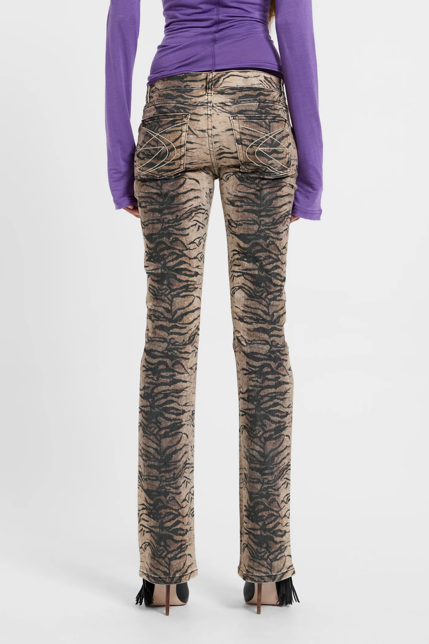 Leona Bootcut Cooper Jeans in Tiger 7 Leona Bootcut Cooper Jeans in Tiger
