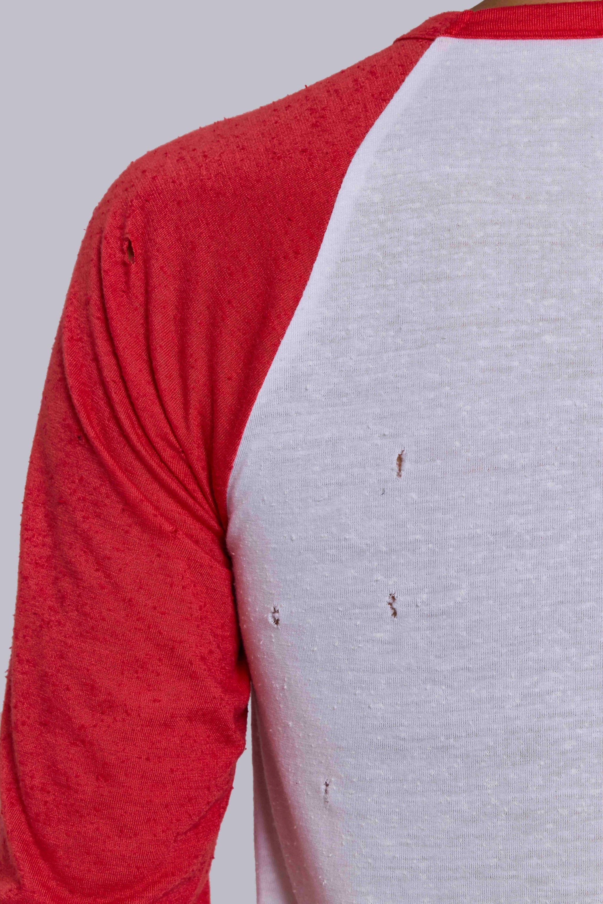 Red Los Angeles Raglan Top 4 Red Los Angeles Raglan Top