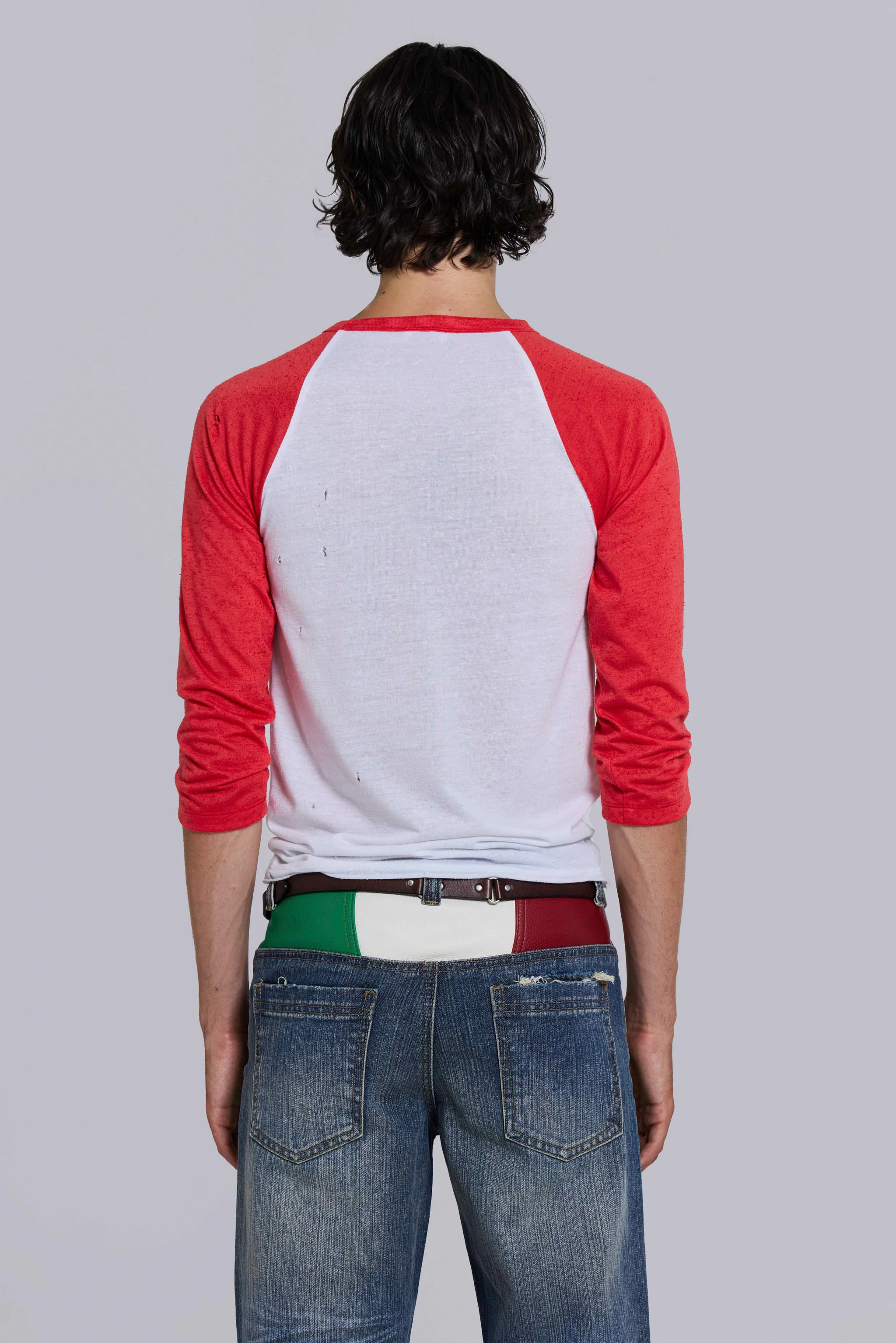 Red Los Angeles Raglan Top 6 Red Los Angeles Raglan Top