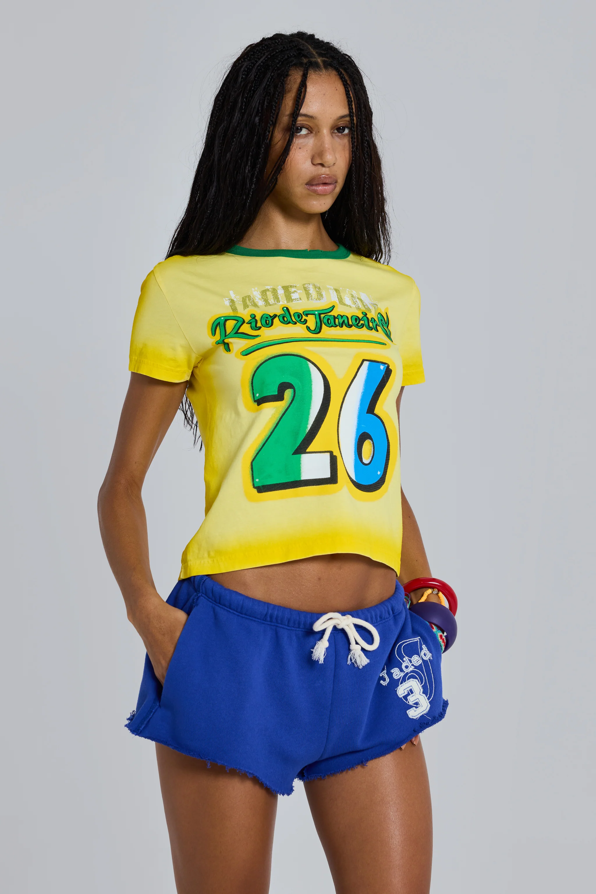 Amerela Airbrush Vintage Baby Tee 1 Amerela Airbrush Vintage Baby Tee