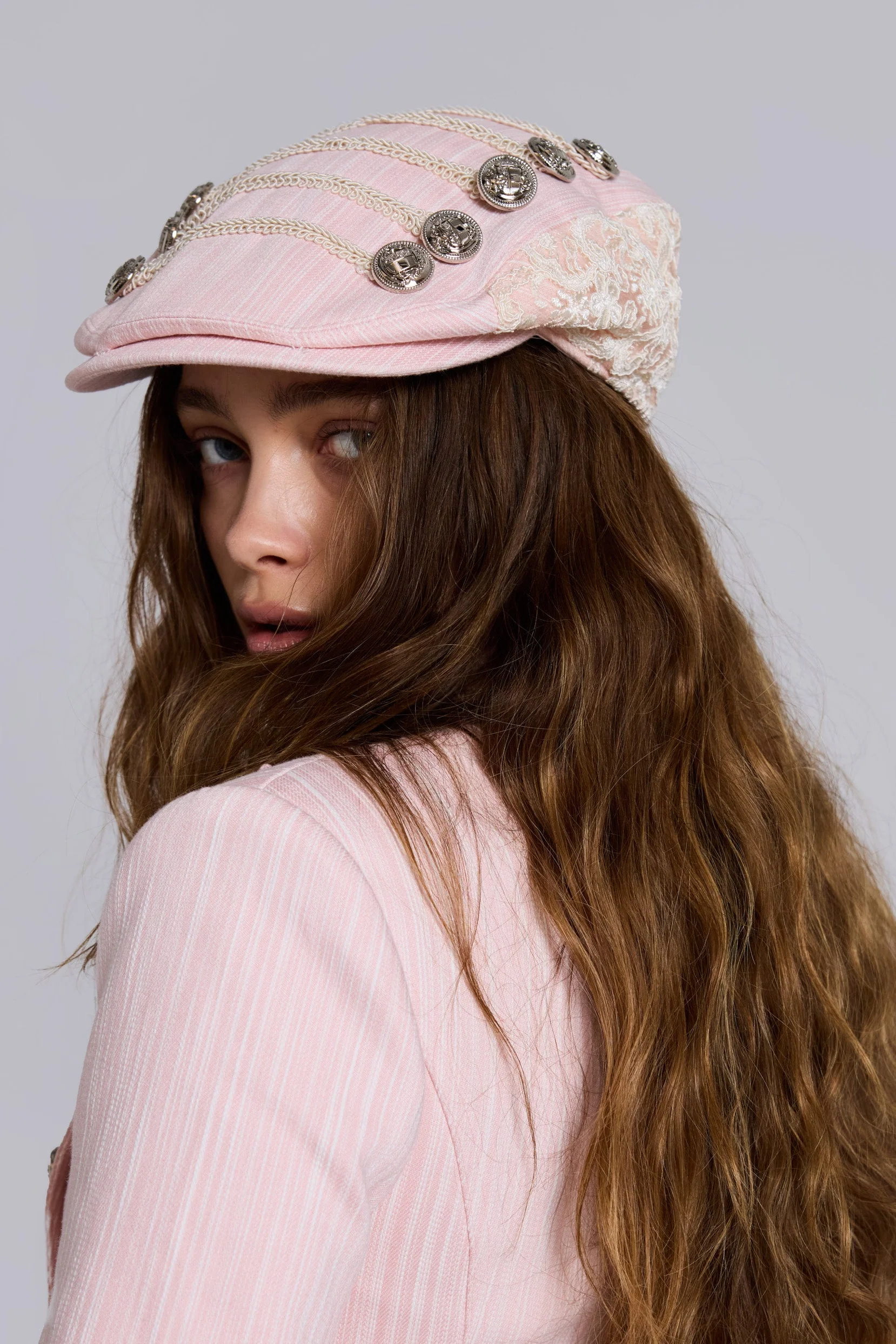 Mandy Military Flat Cap 1 Mandy Military Flat Cap
