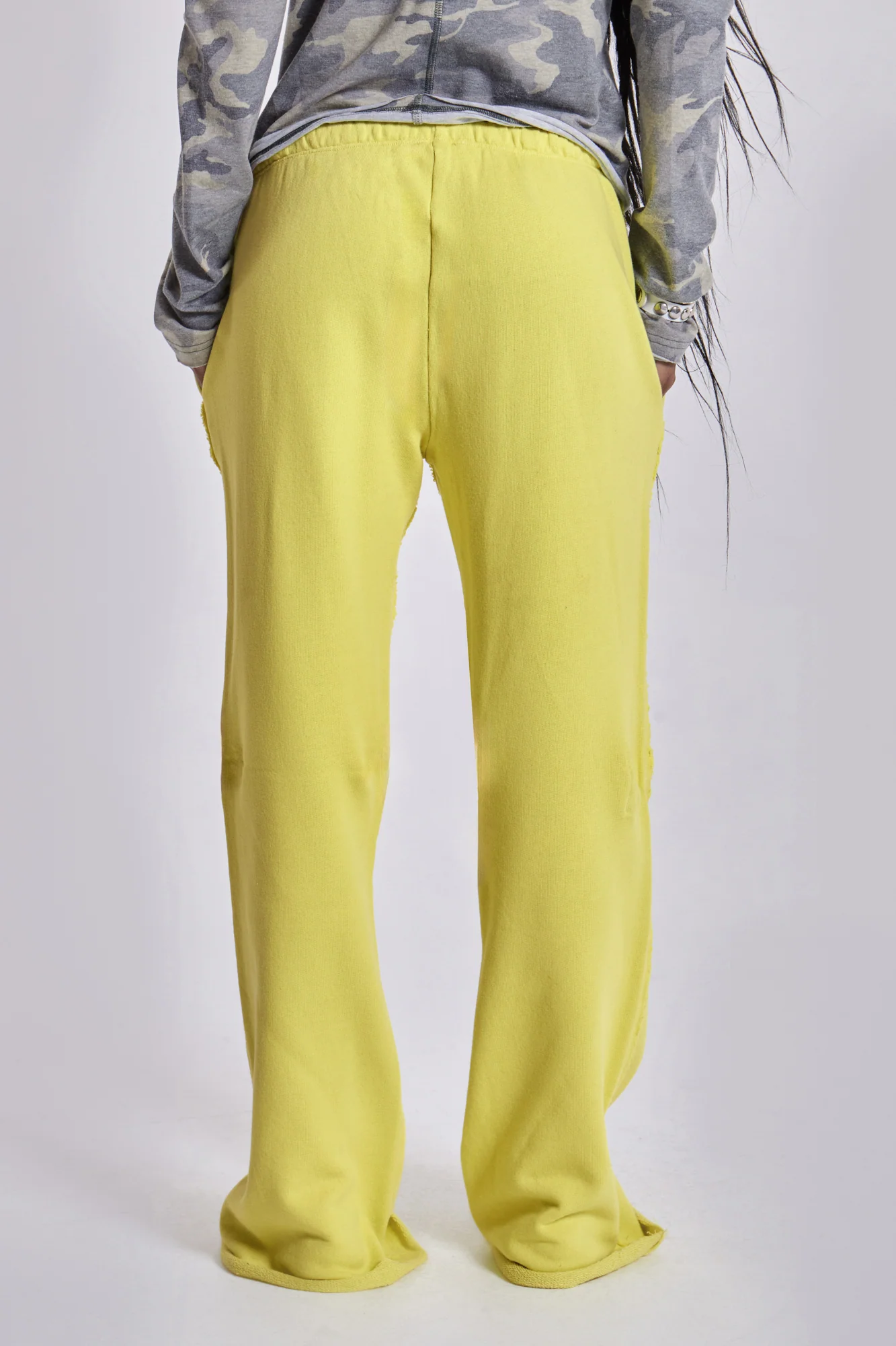 Cleo Slouchy Bootcut Jogger in Neon 16 Cleo Slouchy Bootcut Jogger in Neon