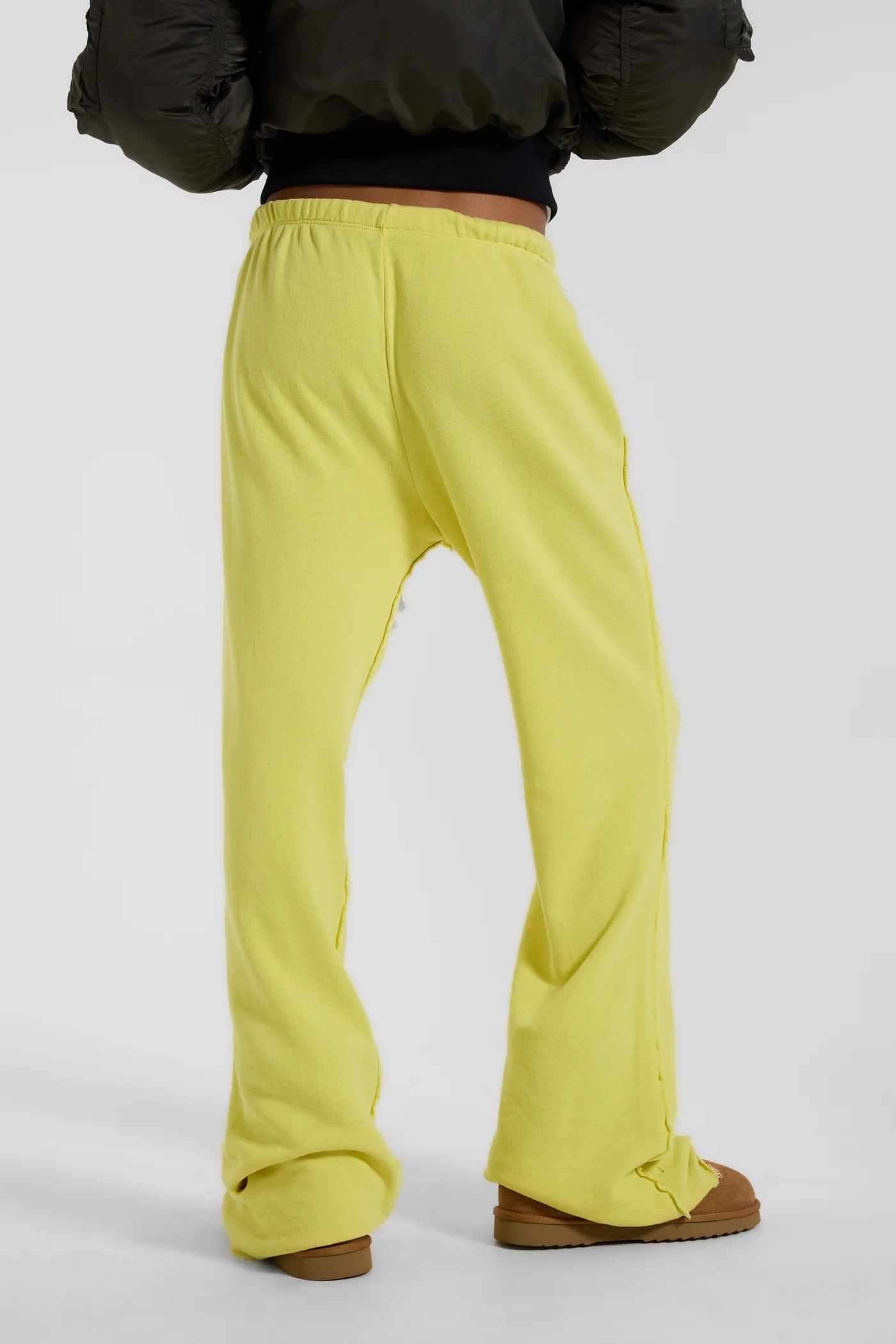 Cleo Slouchy Bootcut Jogger in Neon 8 Cleo Slouchy Bootcut Jogger in Neon
