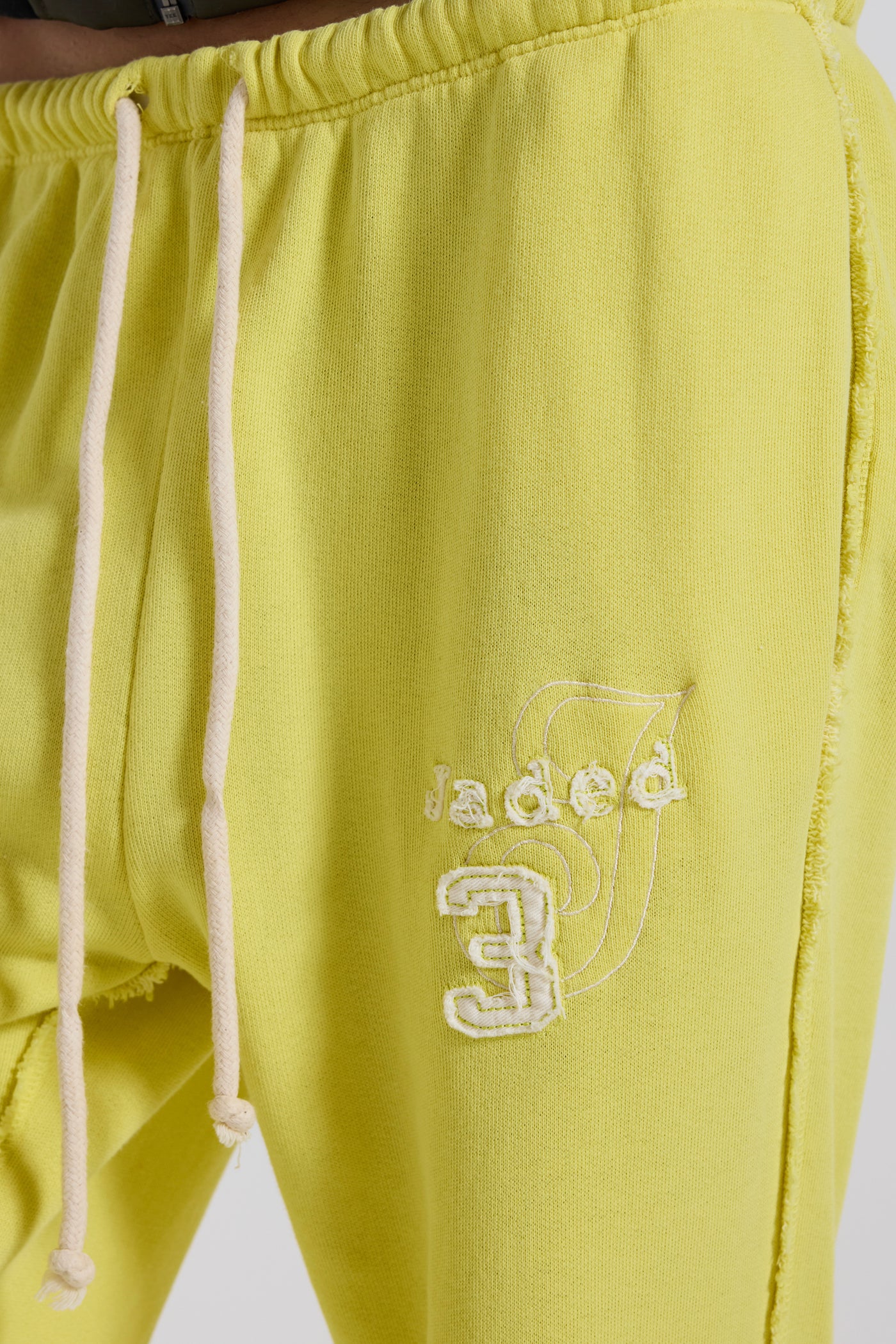 Cleo Slouchy Bootcut Jogger in Neon 9 Cleo Slouchy Bootcut Jogger in Neon