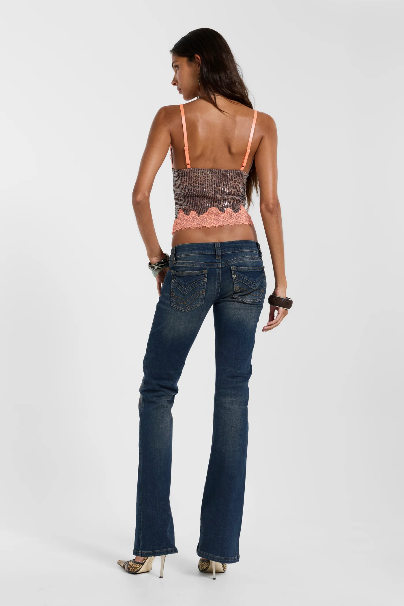 Kelsey Low Rise Slim Fit Bootcut Jeans in Dark Wash 6 Kelsey Low Rise Slim Fit Bootcut Jeans in Dark Wash