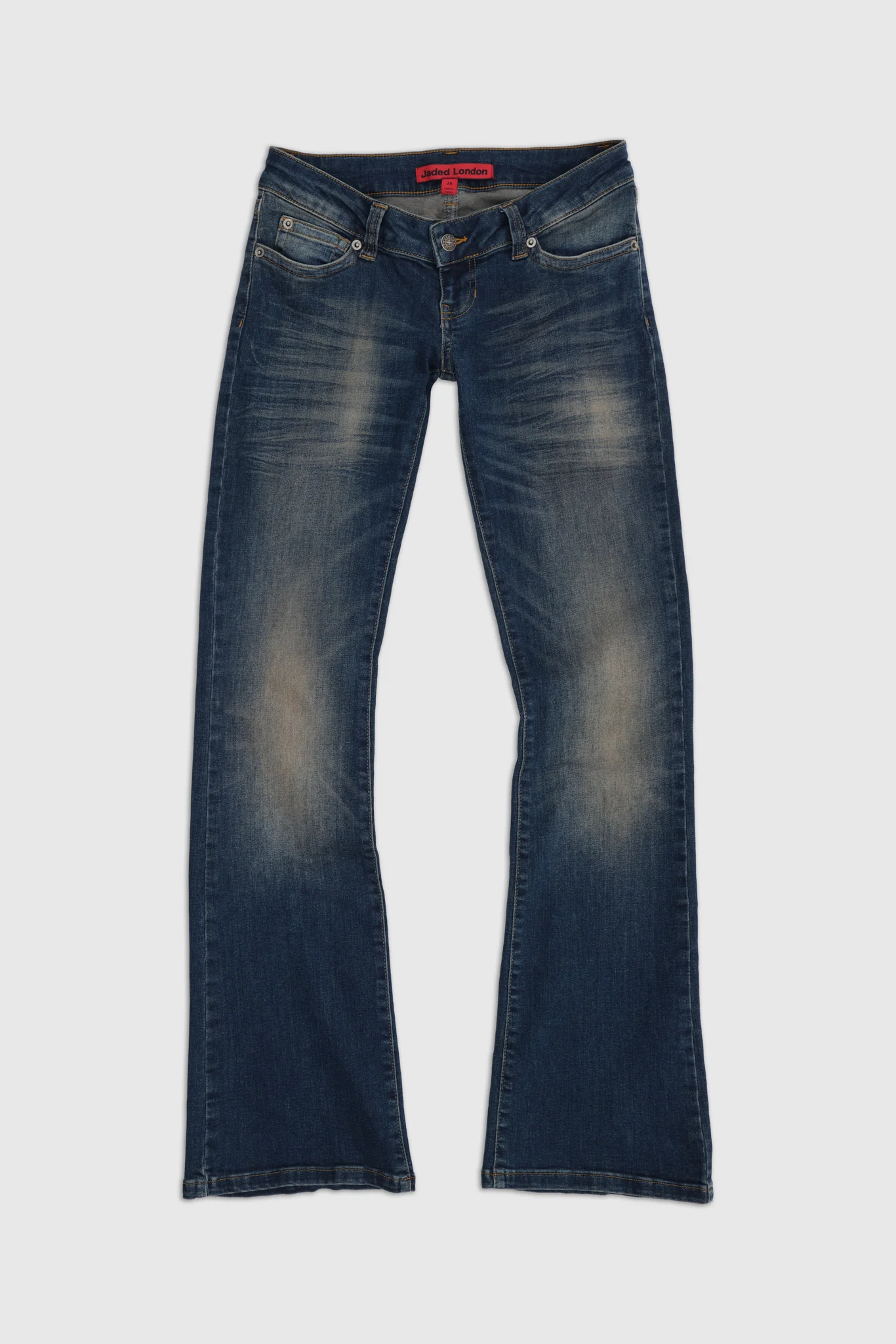 Kelsey Low Rise Slim Fit Bootcut Jeans in Dark Wash 7 Kelsey Low Rise Slim Fit Bootcut Jeans in Dark Wash