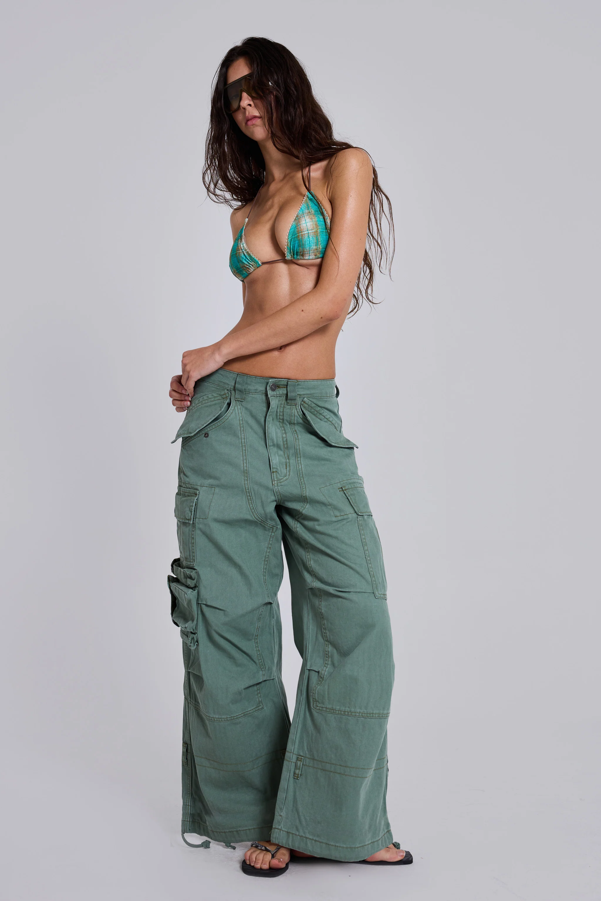 Utility Khaki Cargo Pants 1 Utility Khaki Cargo Pants