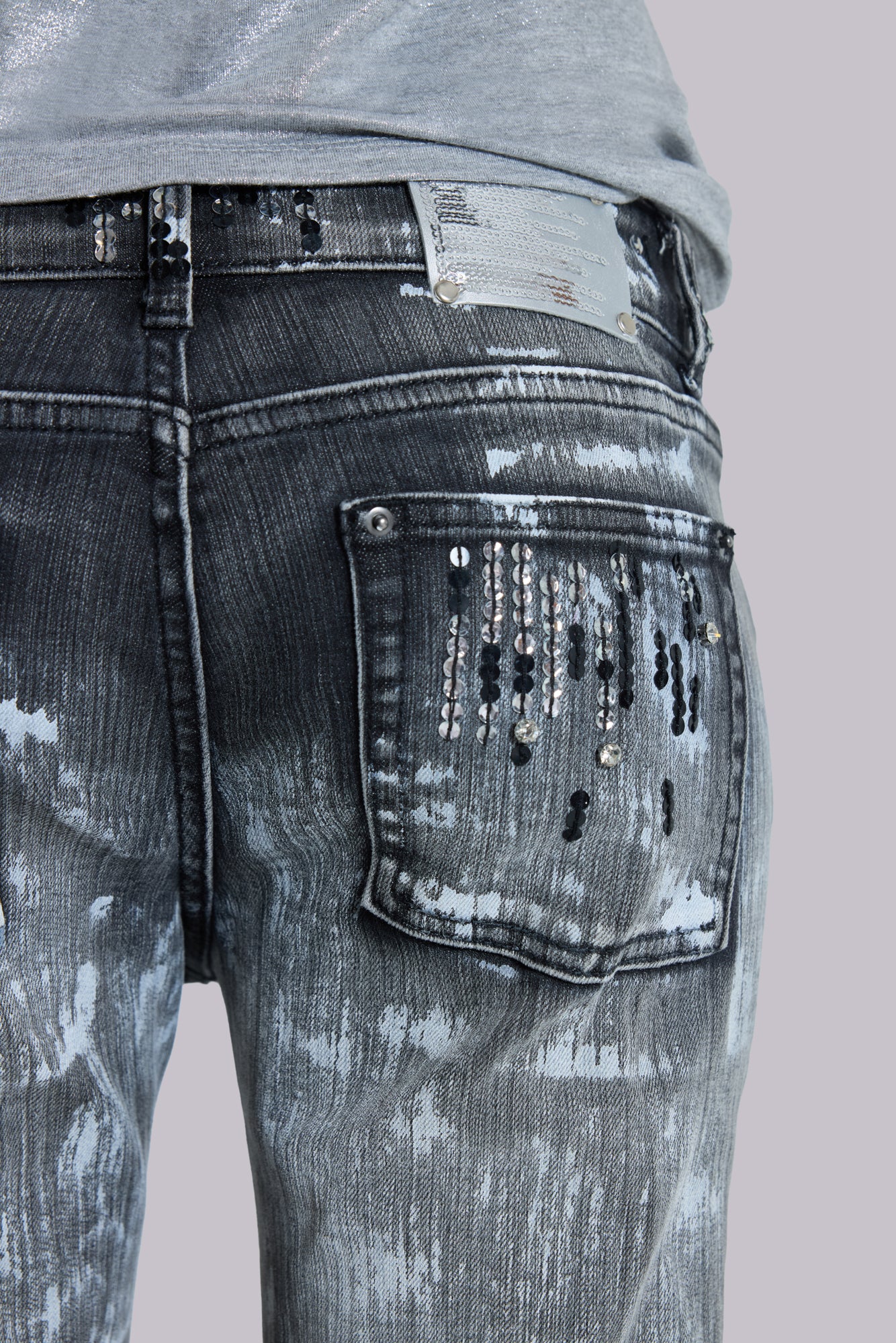 Sequin Bootcut Cooper Jeans 4 Sequin Bootcut Cooper Jeans