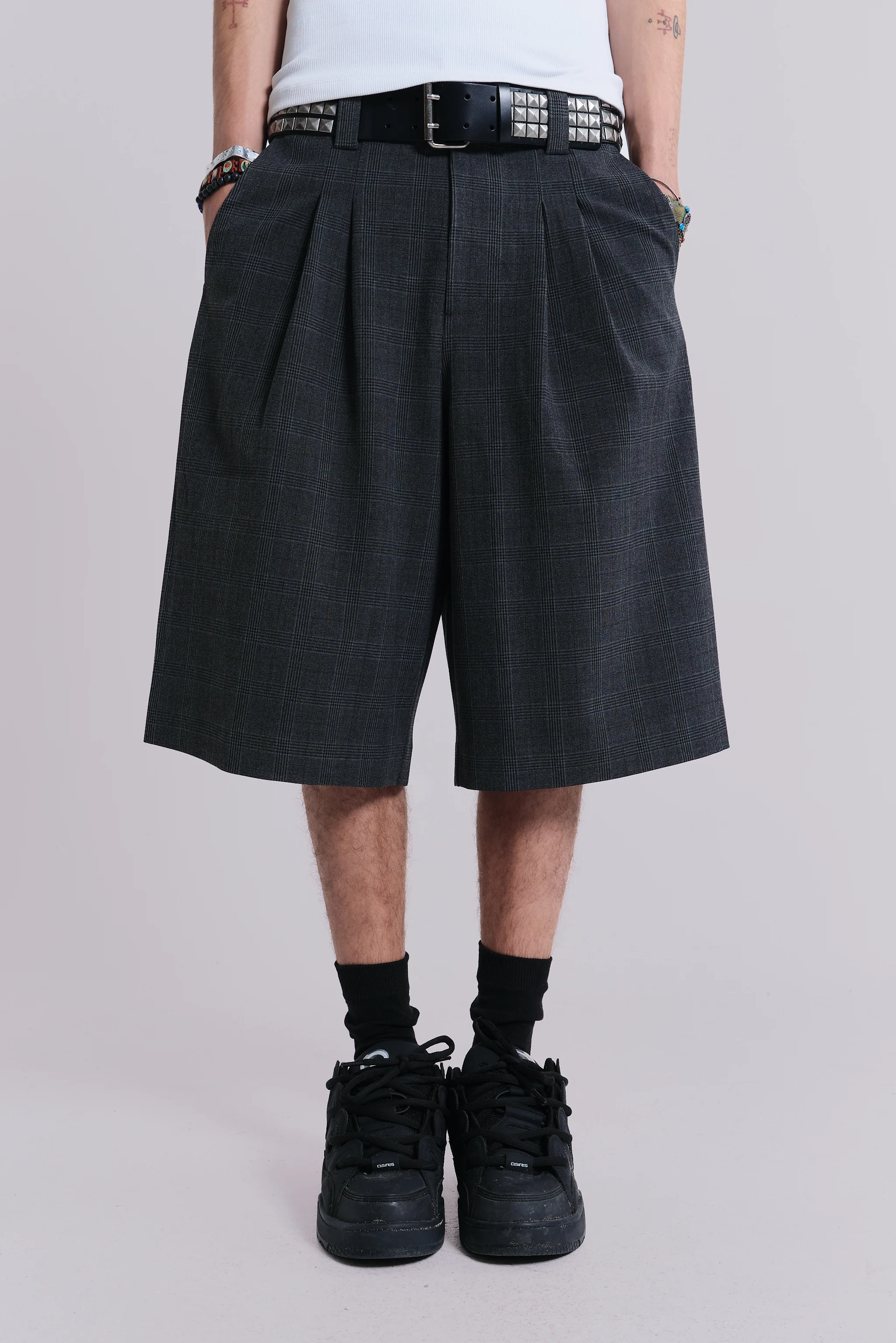 Dark Check Goliath Shorts 1 Dark Check Goliath Shorts