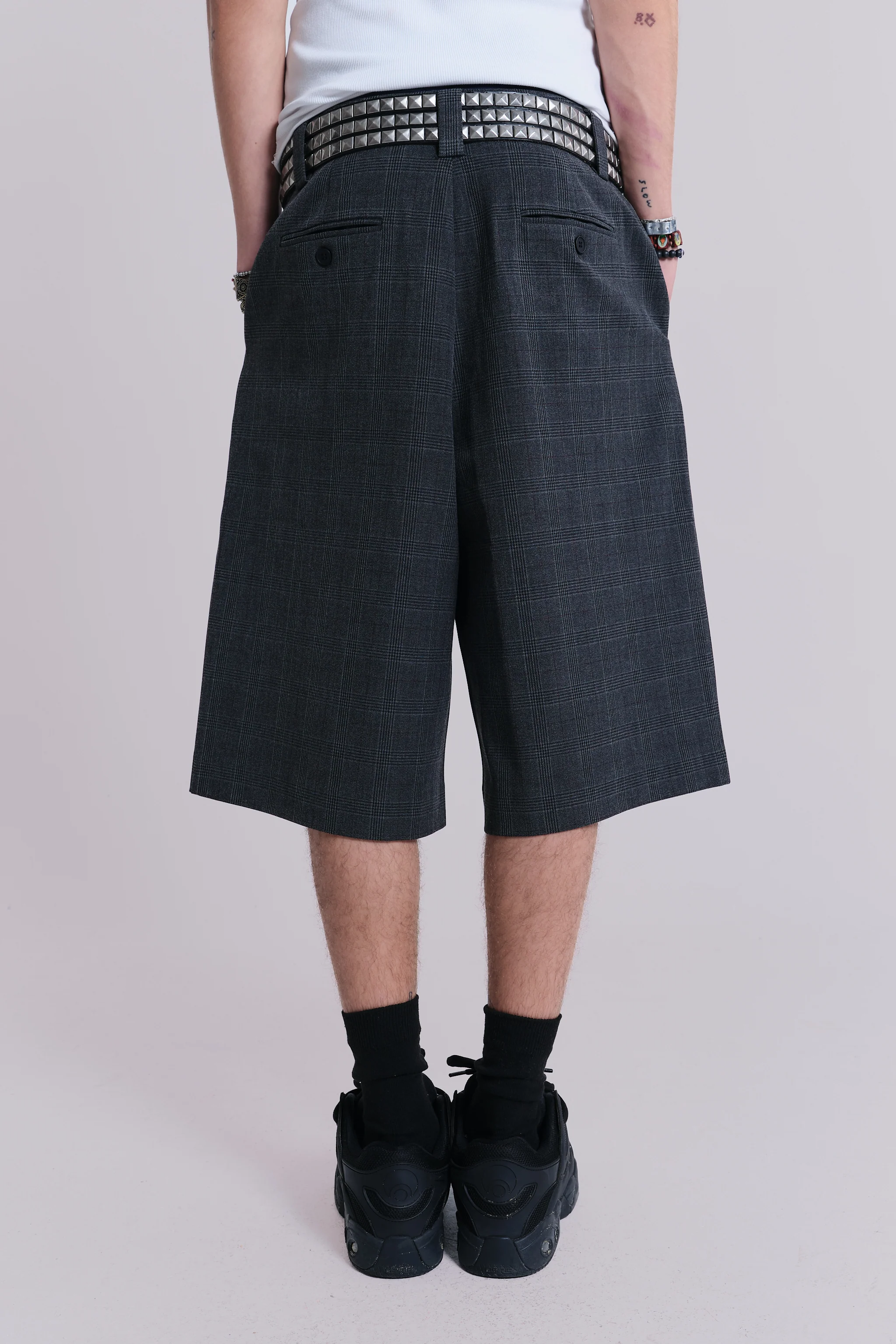 Dark Check Goliath Shorts 3 Dark Check Goliath Shorts