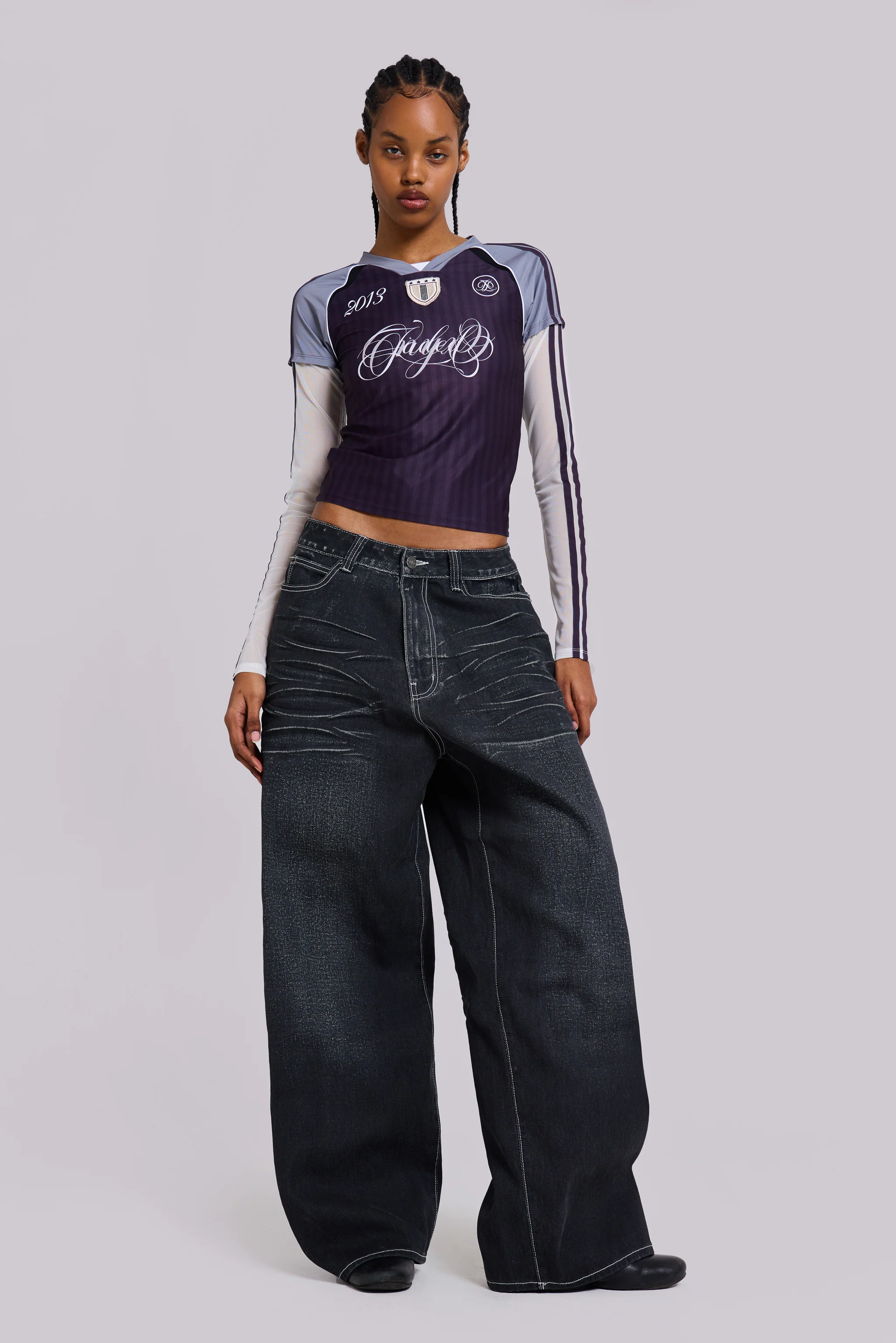 Black Coated XL Colossus Jeans 1 Black Coated XL Colossus Jeans