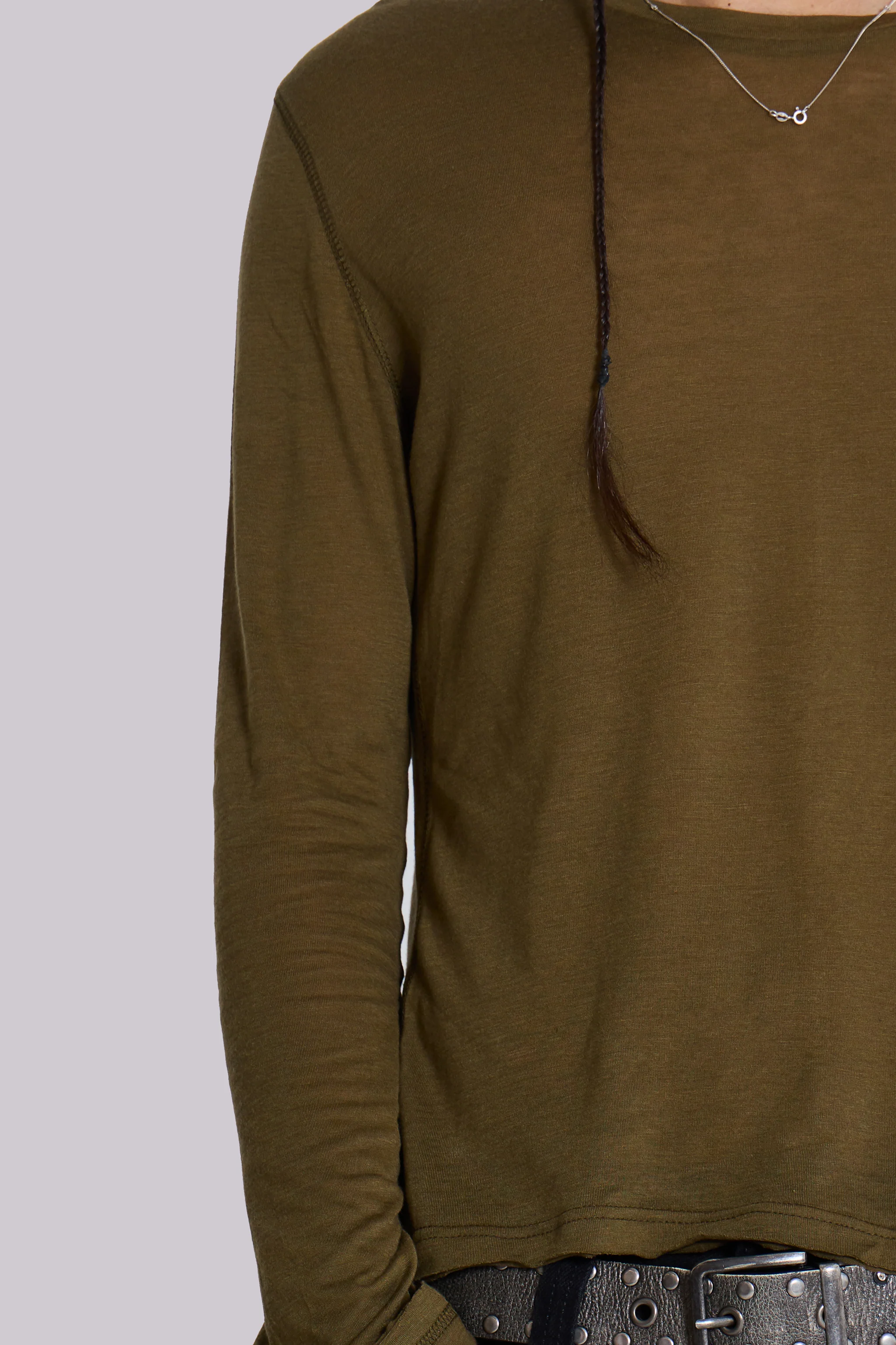 Khaki Mist Long Sleeve Top 6 Khaki Mist Long Sleeve Top