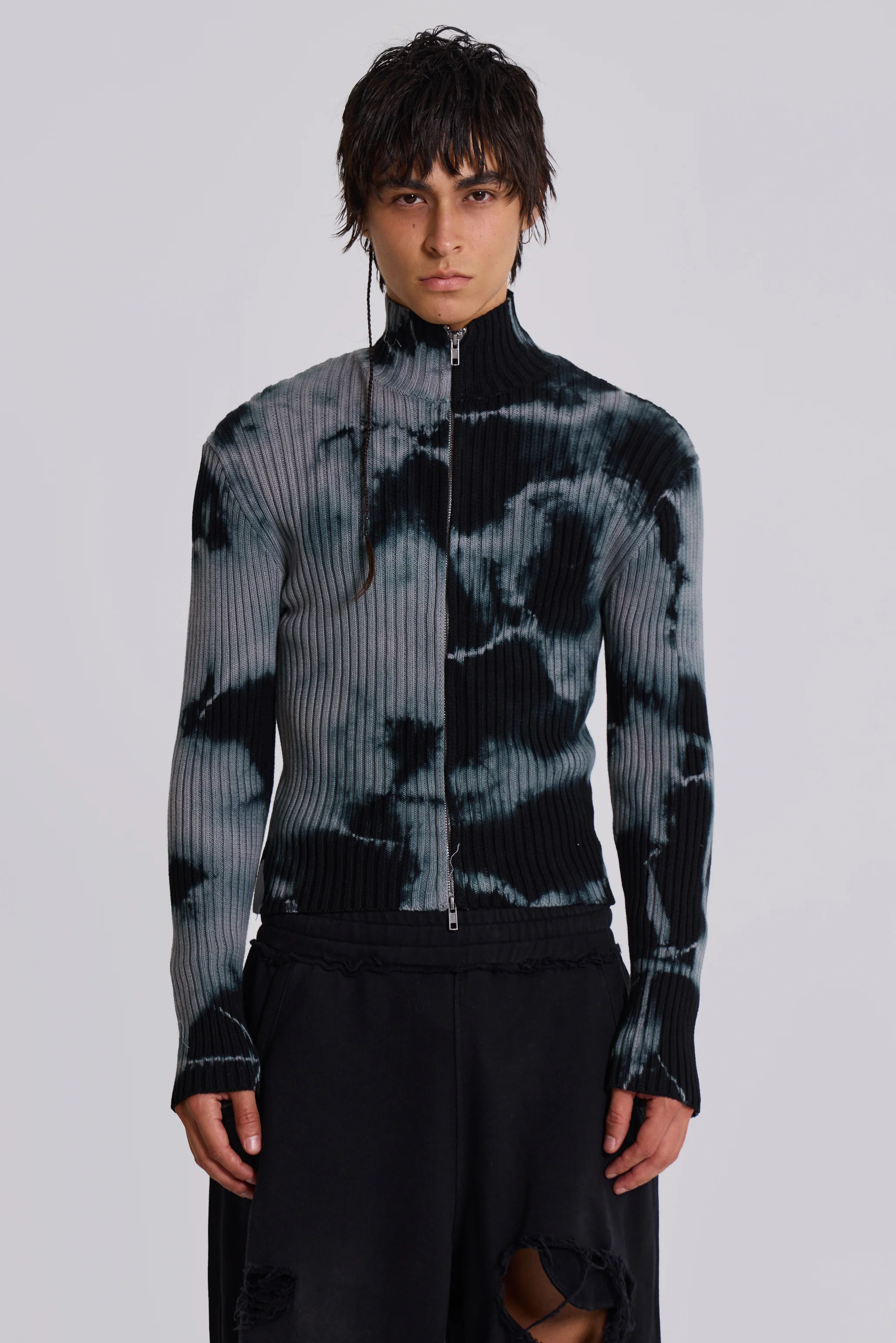 Grey Smoke Dye Lucid Knit 2 Grey Smoke Dye Lucid Knit