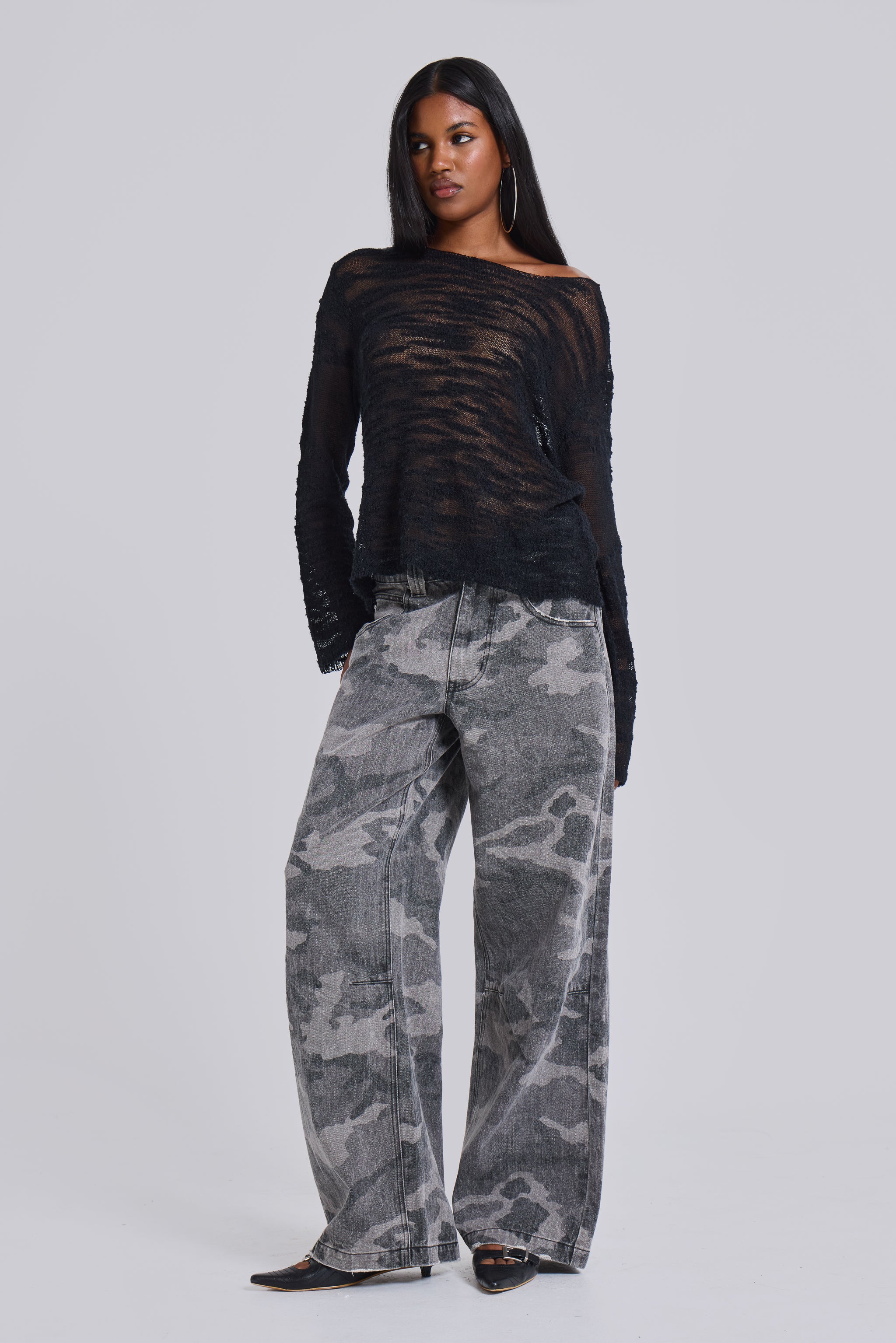 Black Stray Knit 1 Black Stray Knit
