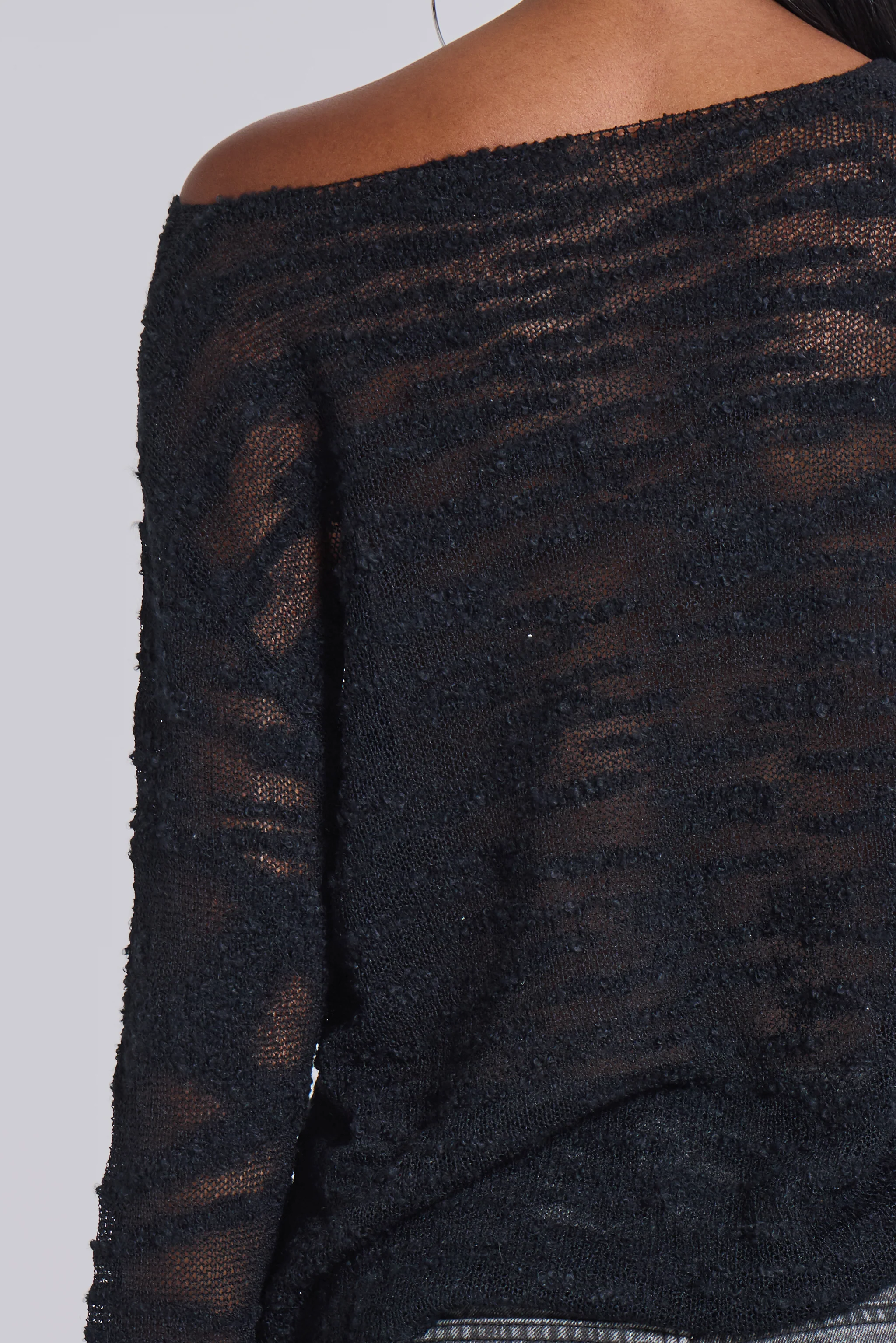 Black Stray Knit 3 Black Stray Knit