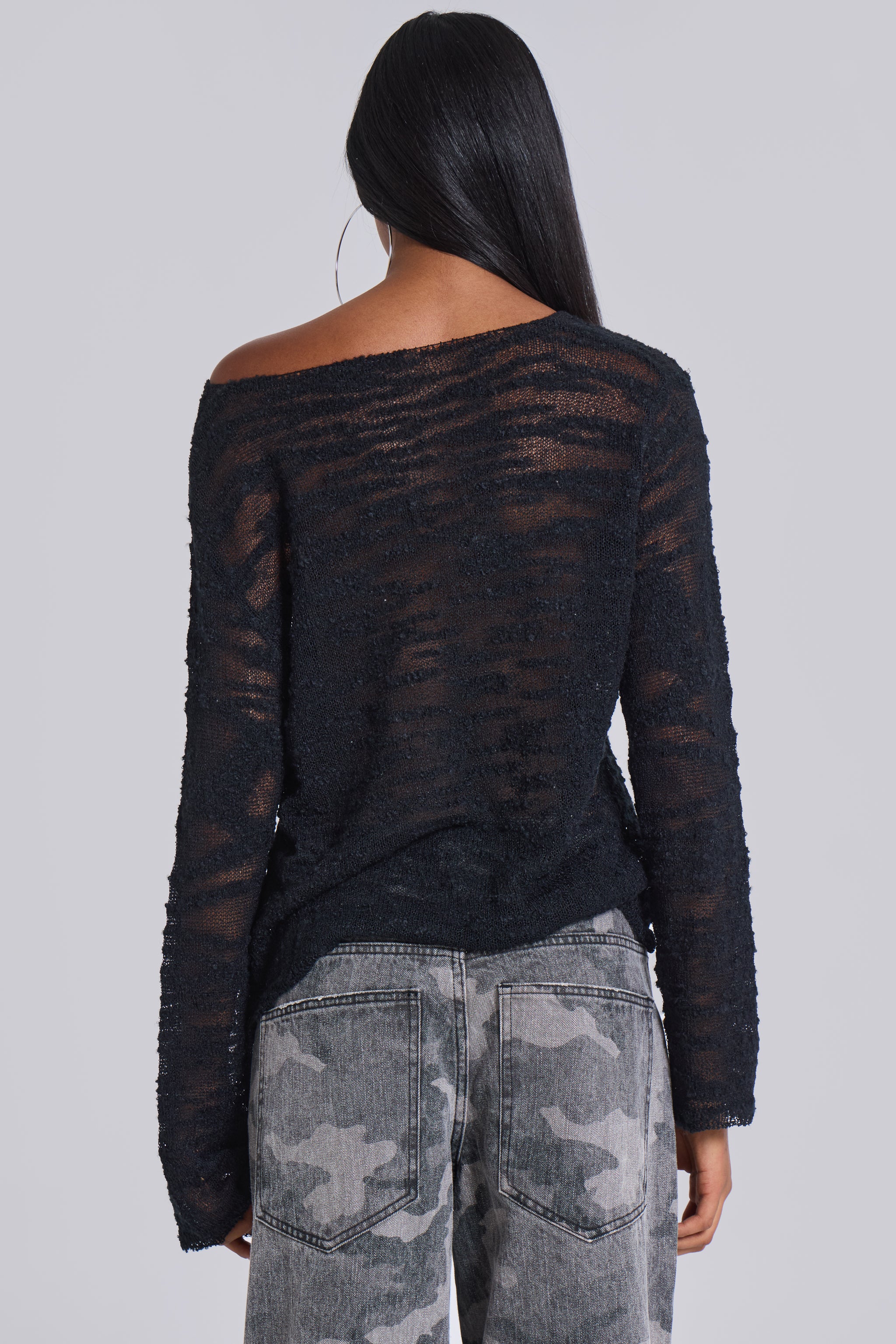 Black Stray Knit 4 Black Stray Knit