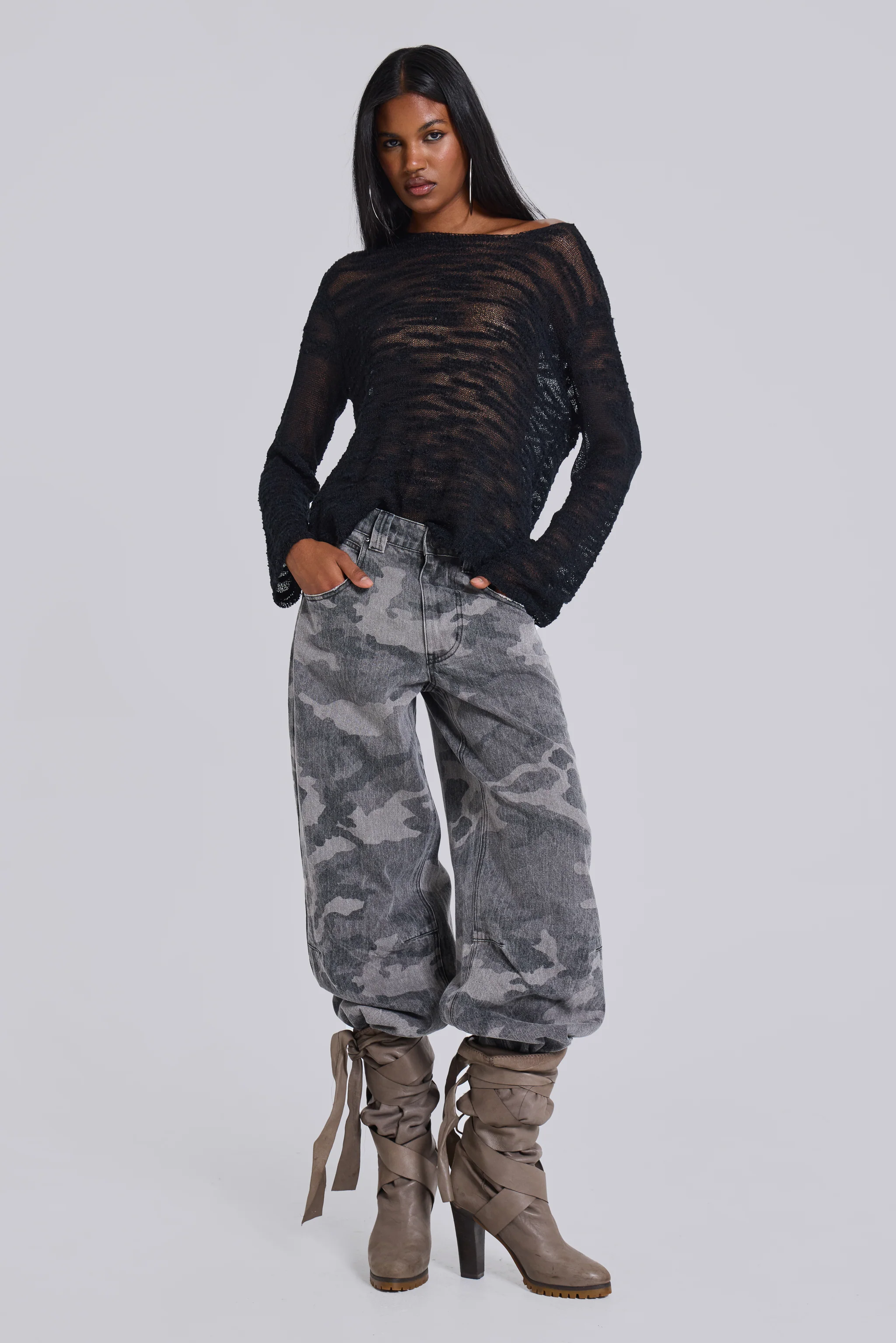 Black Stray Knit 6 Black Stray Knit