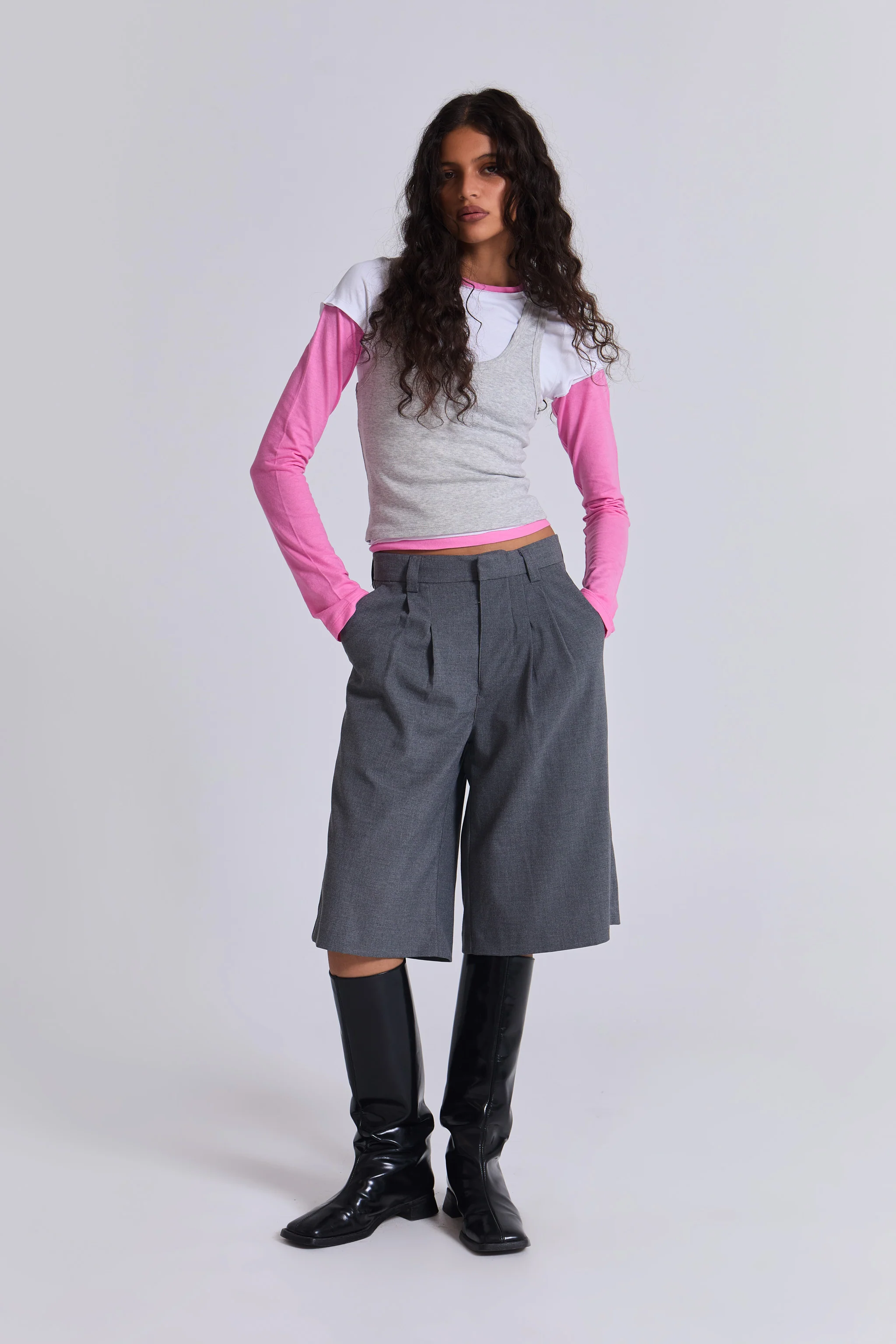 Grey Goliath Tailored Shorts 2 Grey Goliath Tailored Shorts