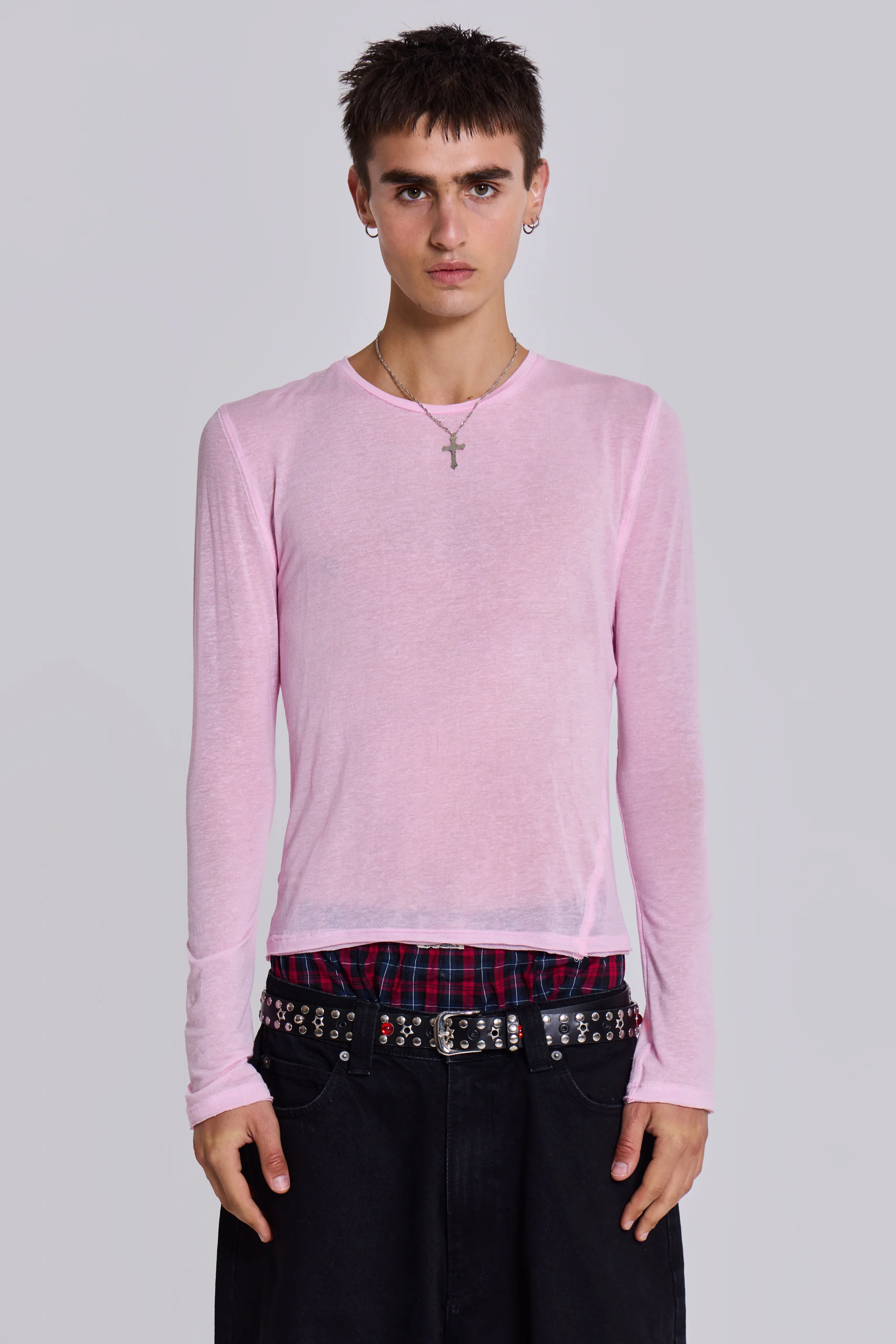 Pink Mist Long Sleeve Top
