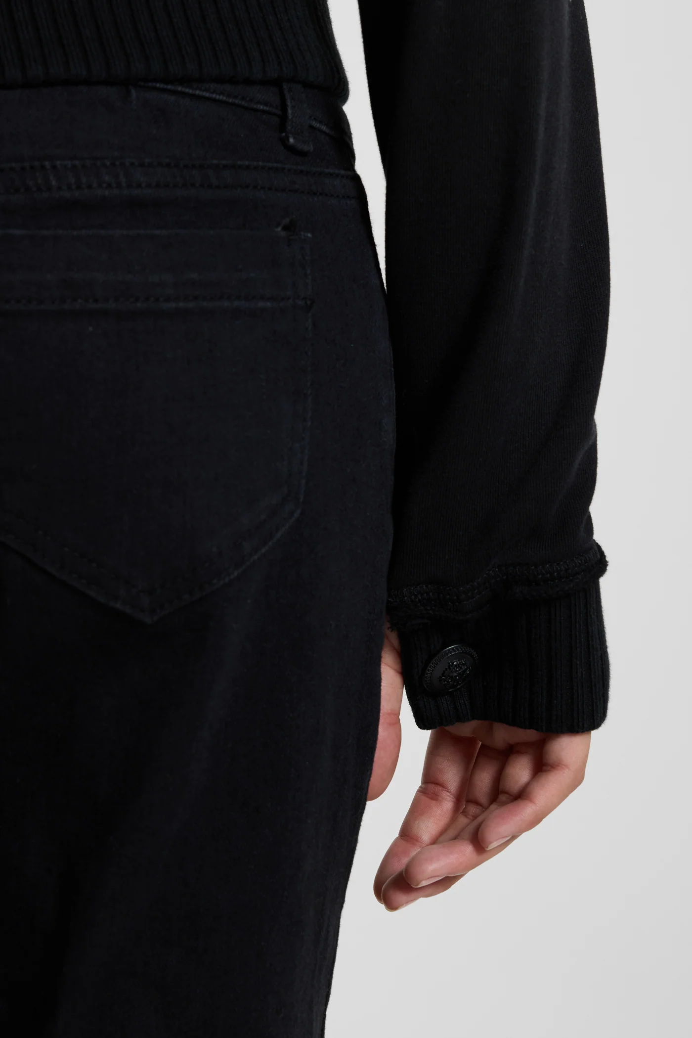 Solid Black Thirteen Jeans 18 Solid Black Thirteen Jeans