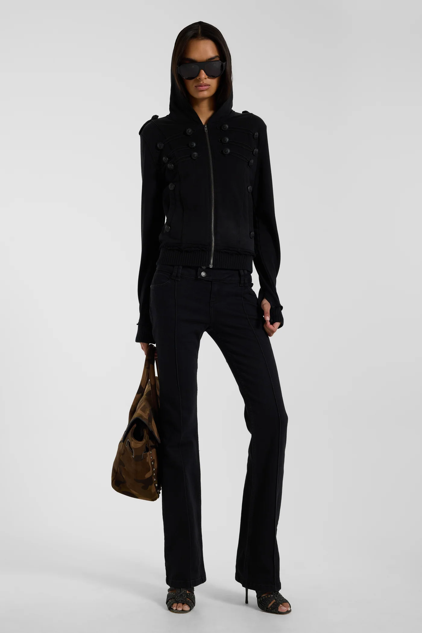 Solid Black Thirteen Jeans 2 Solid Black Thirteen Jeans