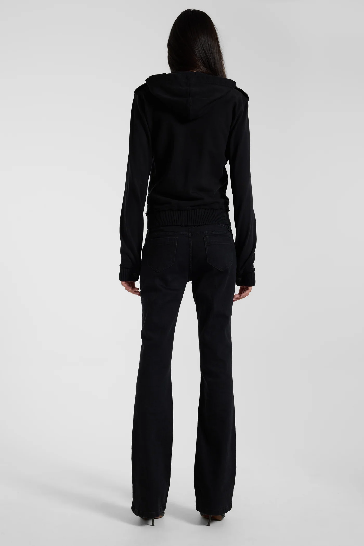 Solid Black Thirteen Jeans 3 Solid Black Thirteen Jeans