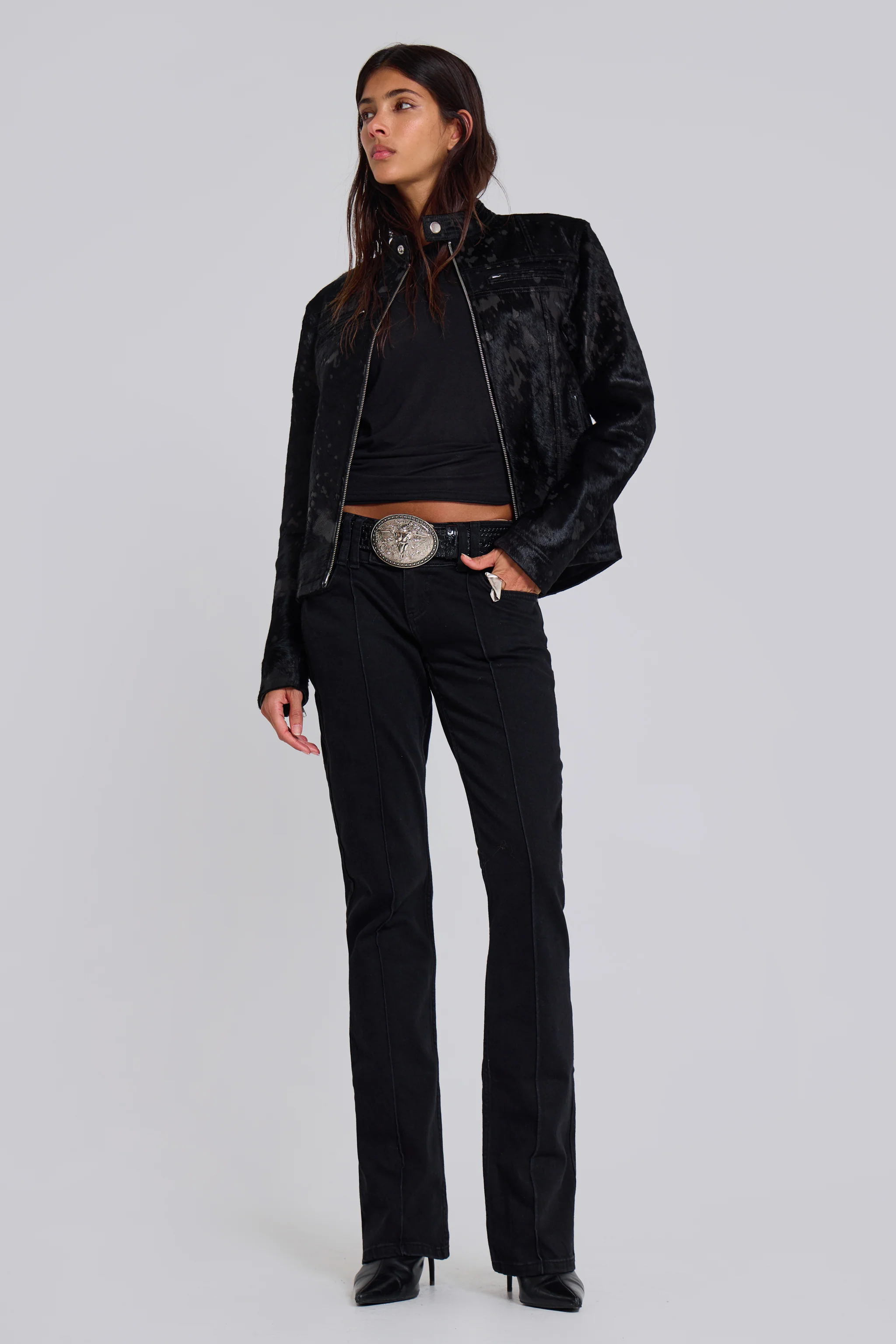 Solid Black Thirteen Jeans 8 Solid Black Thirteen Jeans