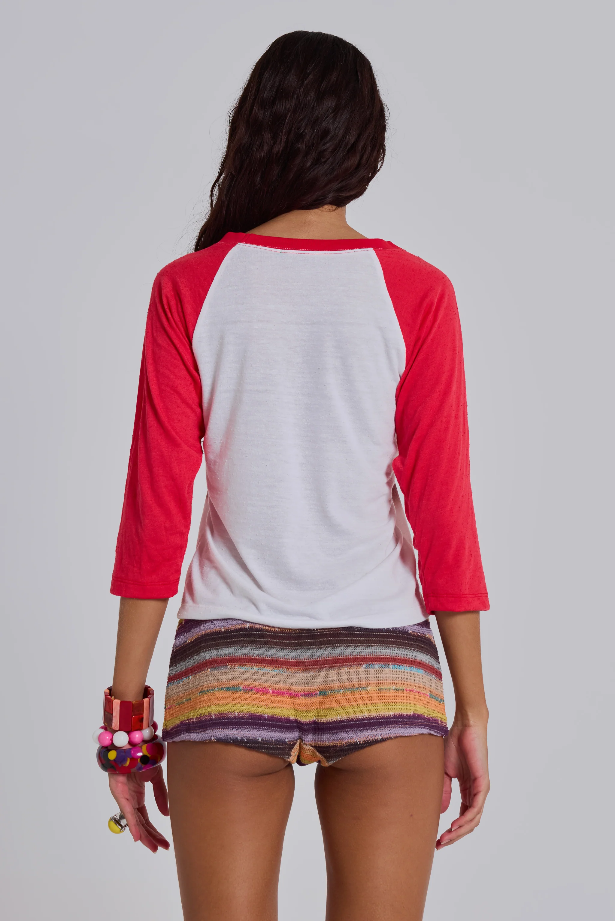 Sunset Airbrush Raglan Top 4 Sunset Airbrush Raglan Top