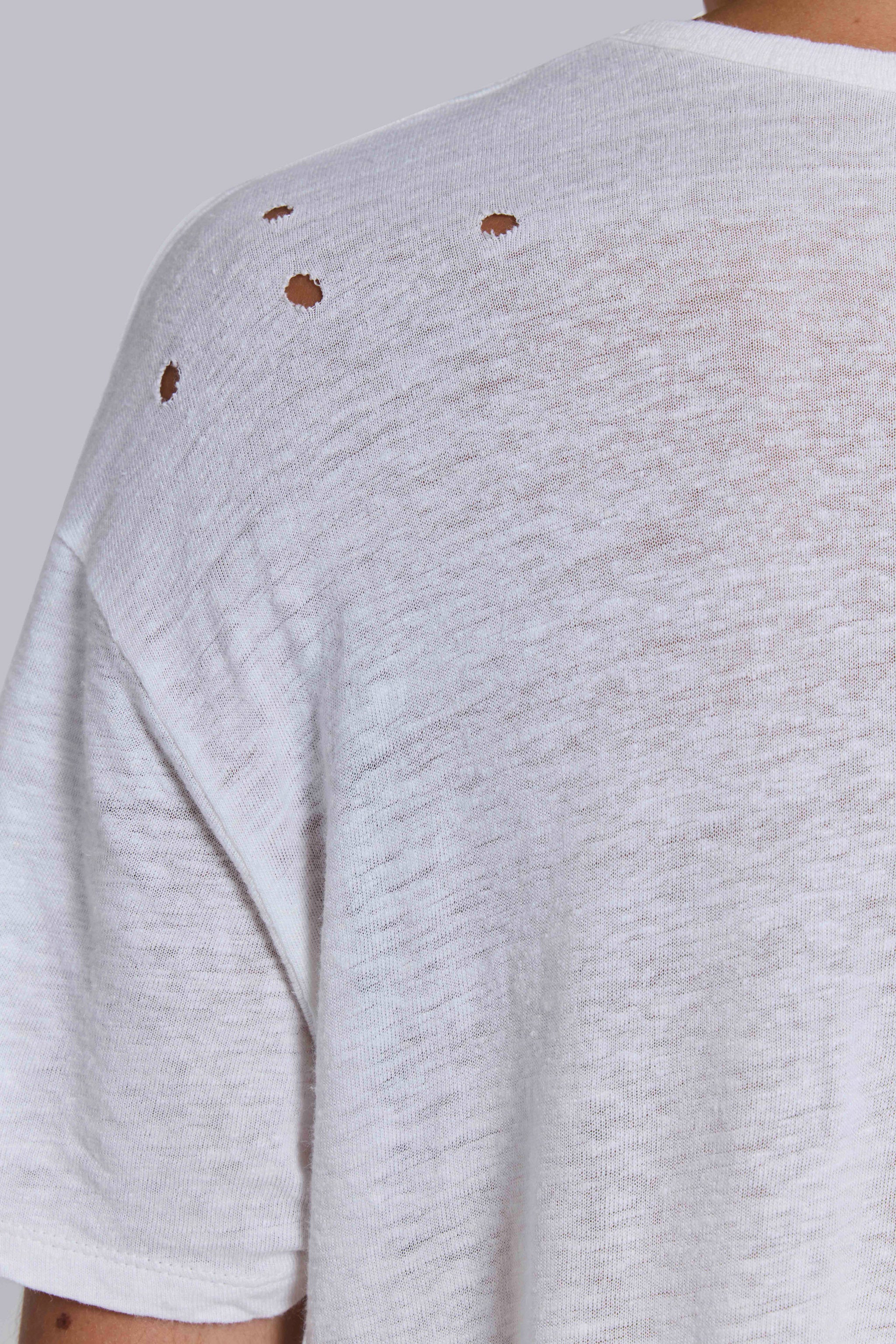 Slub White T-Shirt 6 Slub White T-Shirt
