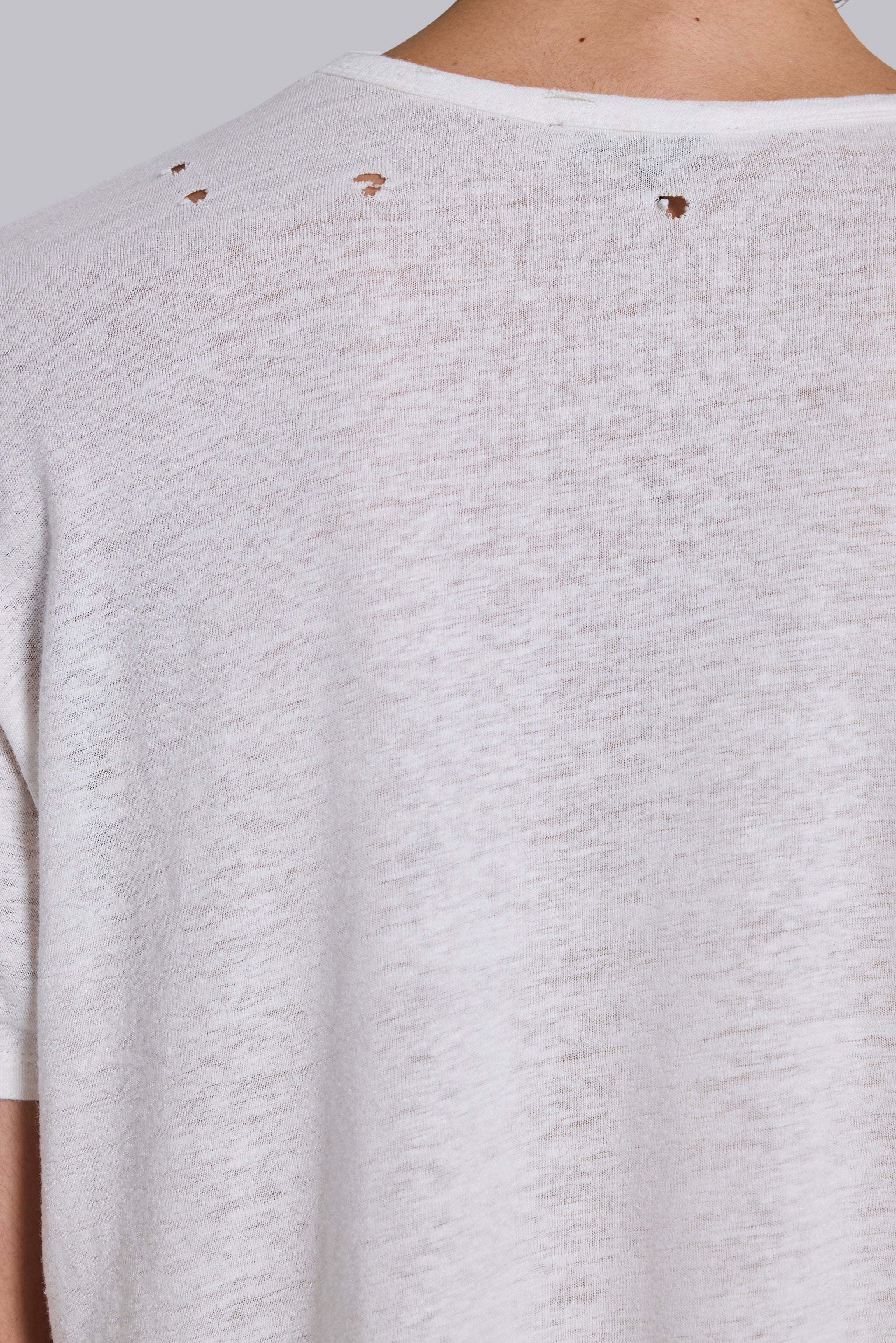Slub White T-Shirt 7 Slub White T-Shirt