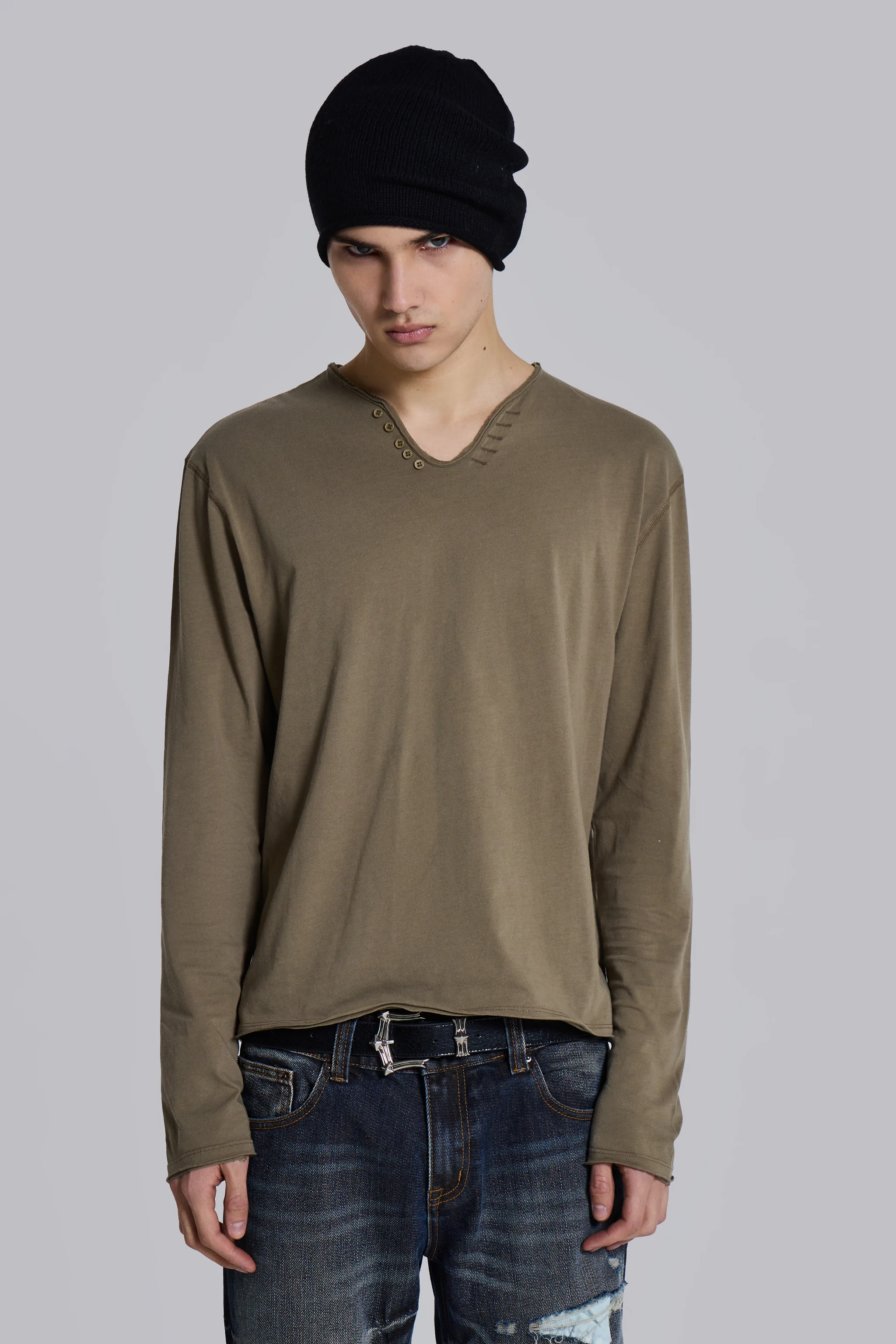 Republique Henley Shirt 2 Republique Henley Shirt