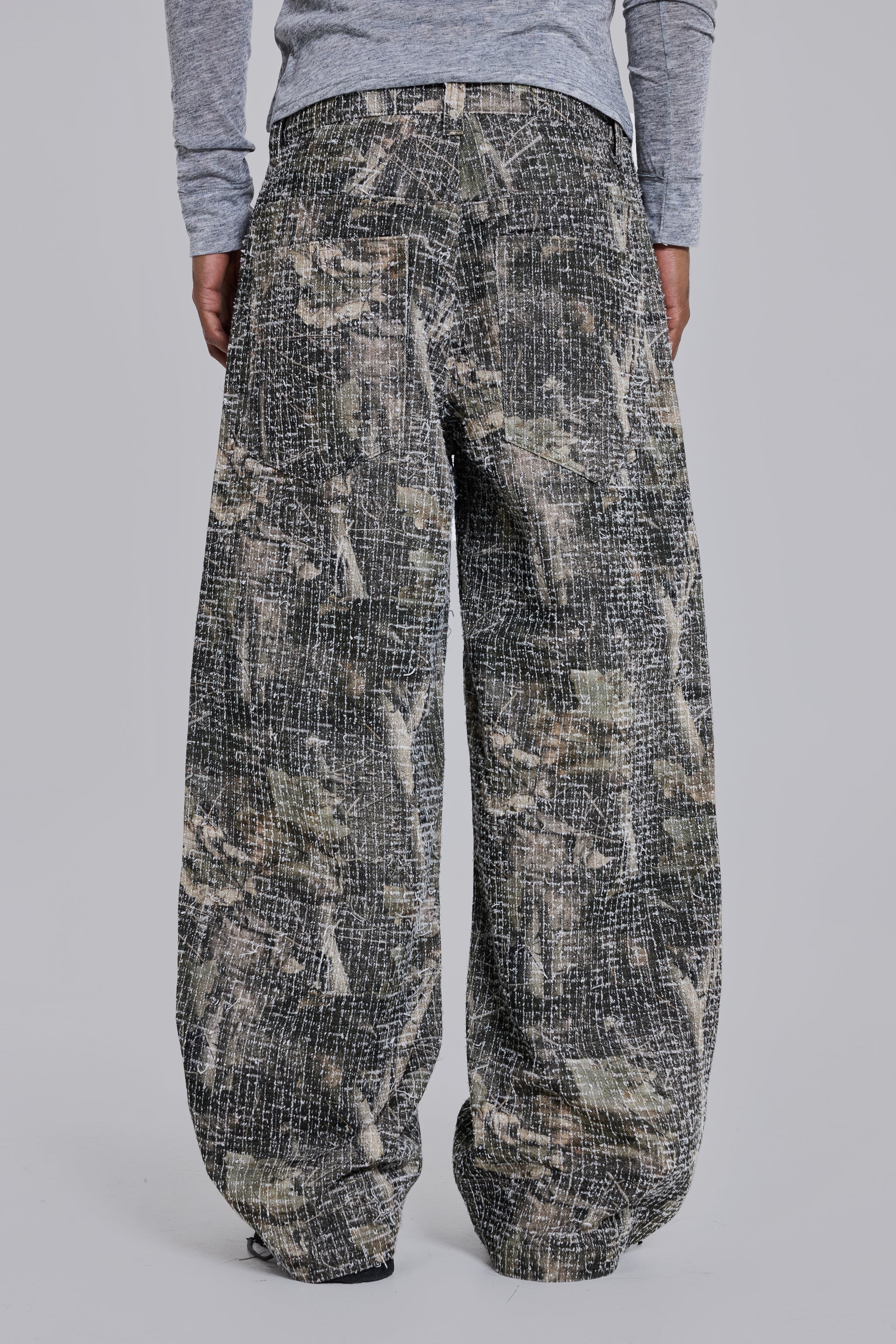 Needle Punch Woodland Camo Colossus Jeans 4 Needle Punch Woodland Camo Colossus Jeans