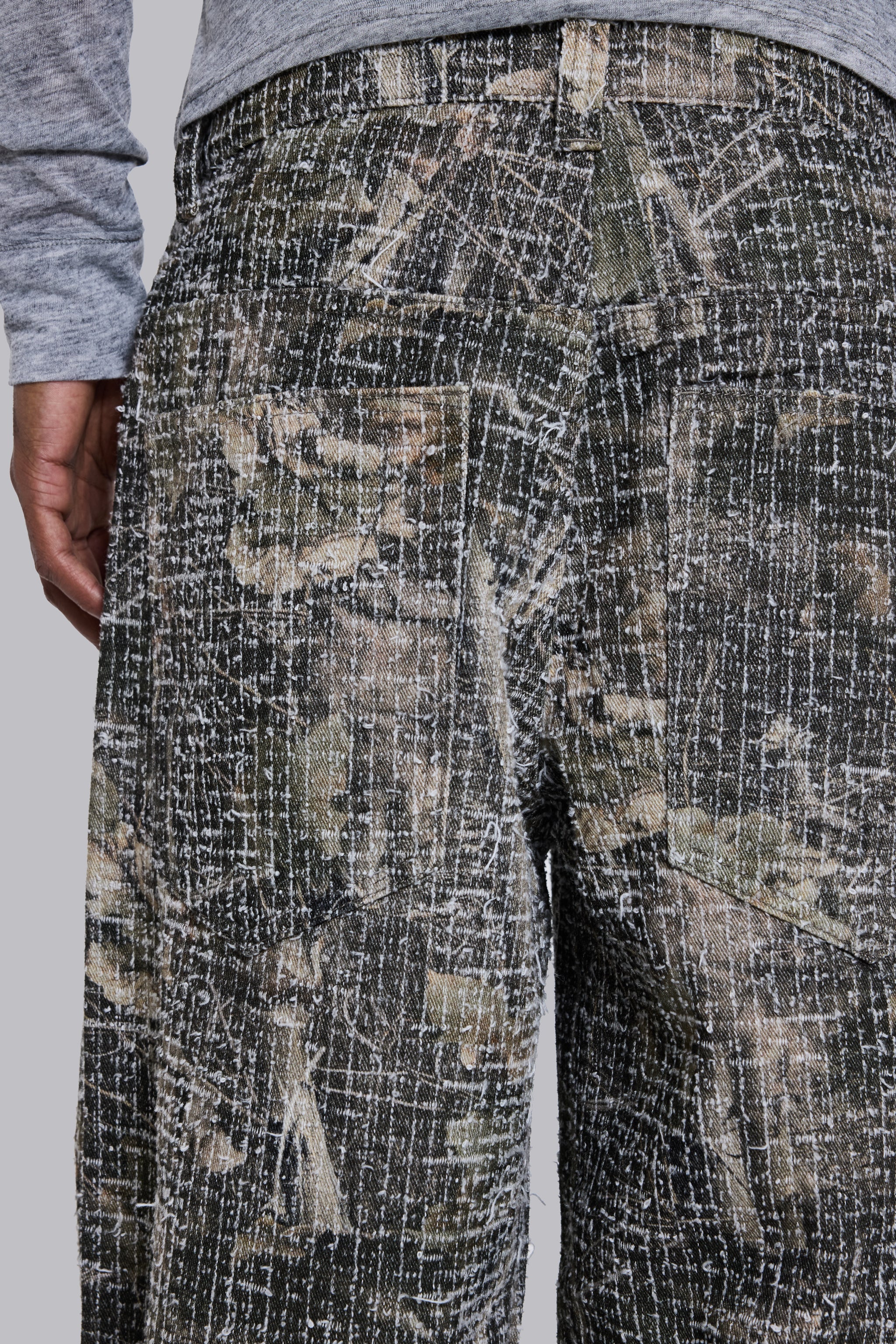 Needle Punch Woodland Camo Colossus Jeans 5 Needle Punch Woodland Camo Colossus Jeans
