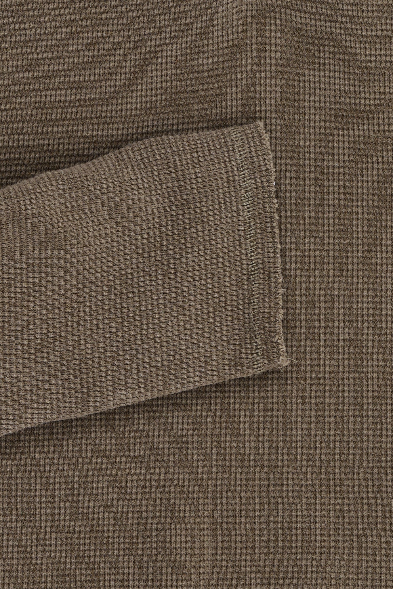 Olive Washed Waffle Henley Top 8 Olive Washed Waffle Henley Top