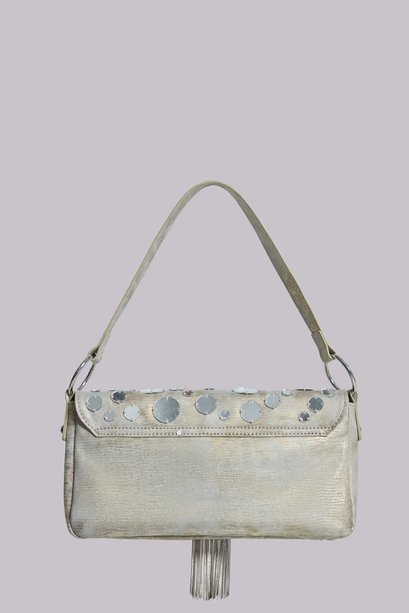 Chara Metallic Mirror Shoulder Bag 5 Chara Metallic Mirror Shoulder Bag