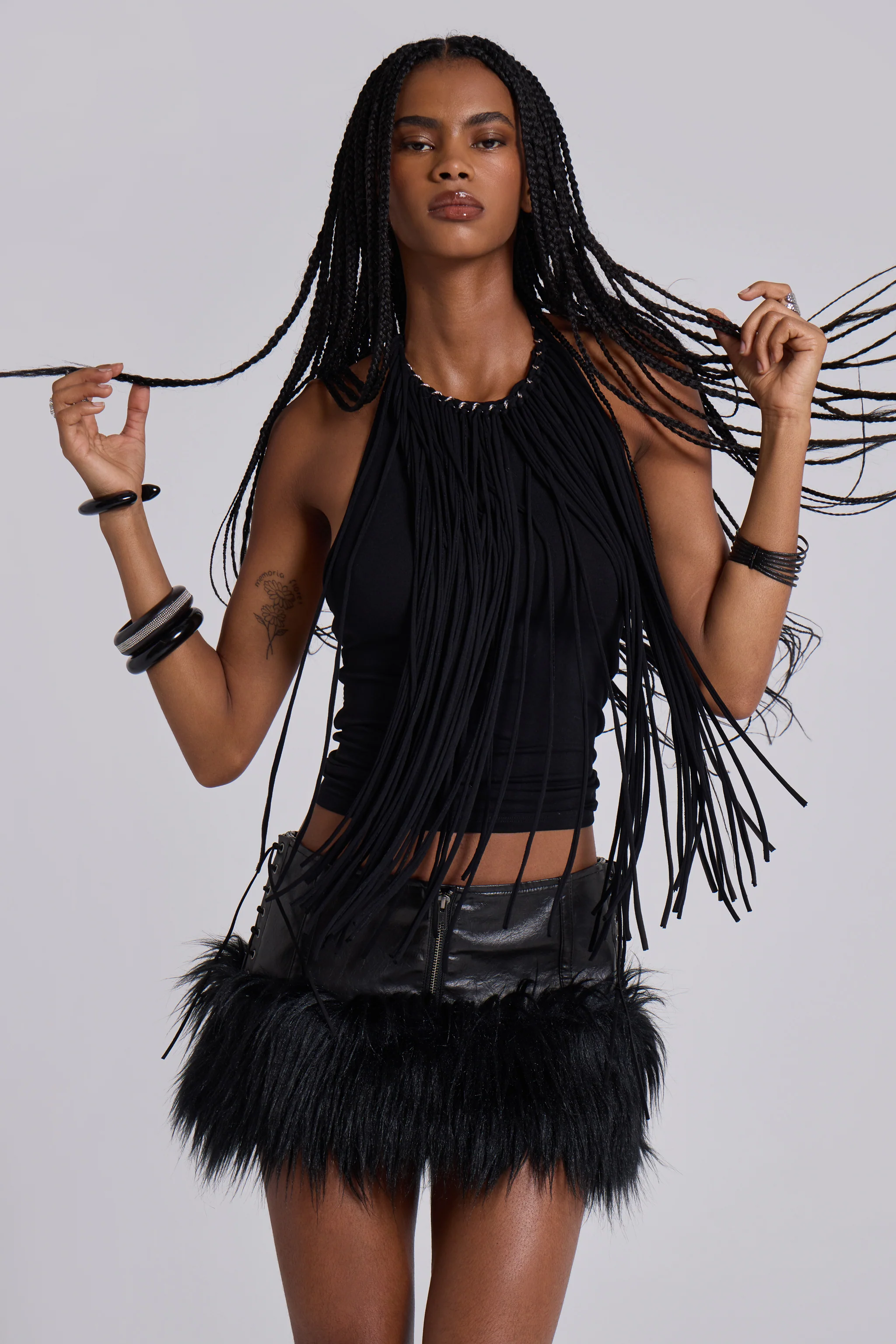 Fexa Backless Fringe Top 4 Fexa Backless Fringe Top