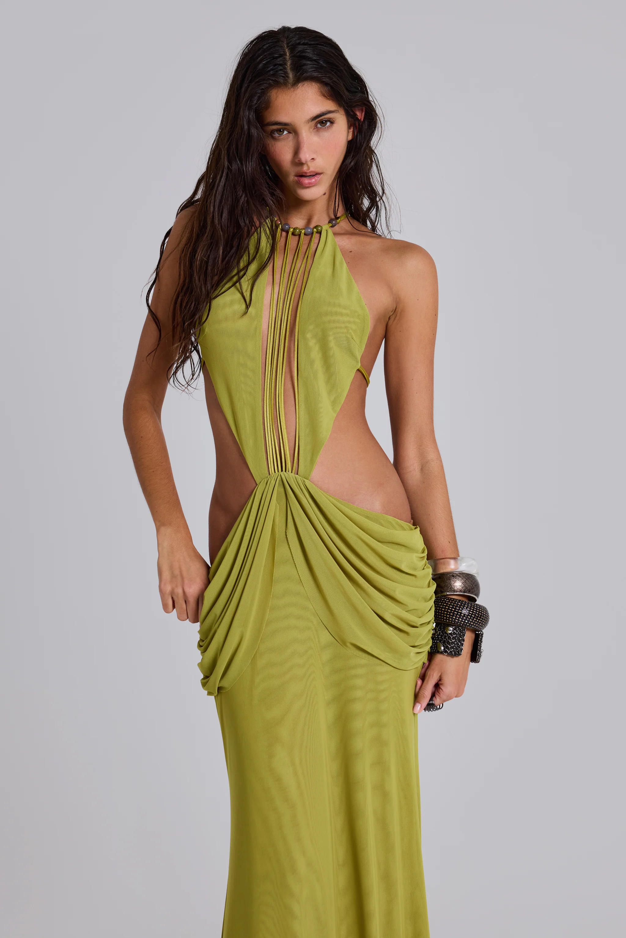 Darlyn Draped Backless Maxi Dress 5 Darlyn Draped Backless Maxi Dress
