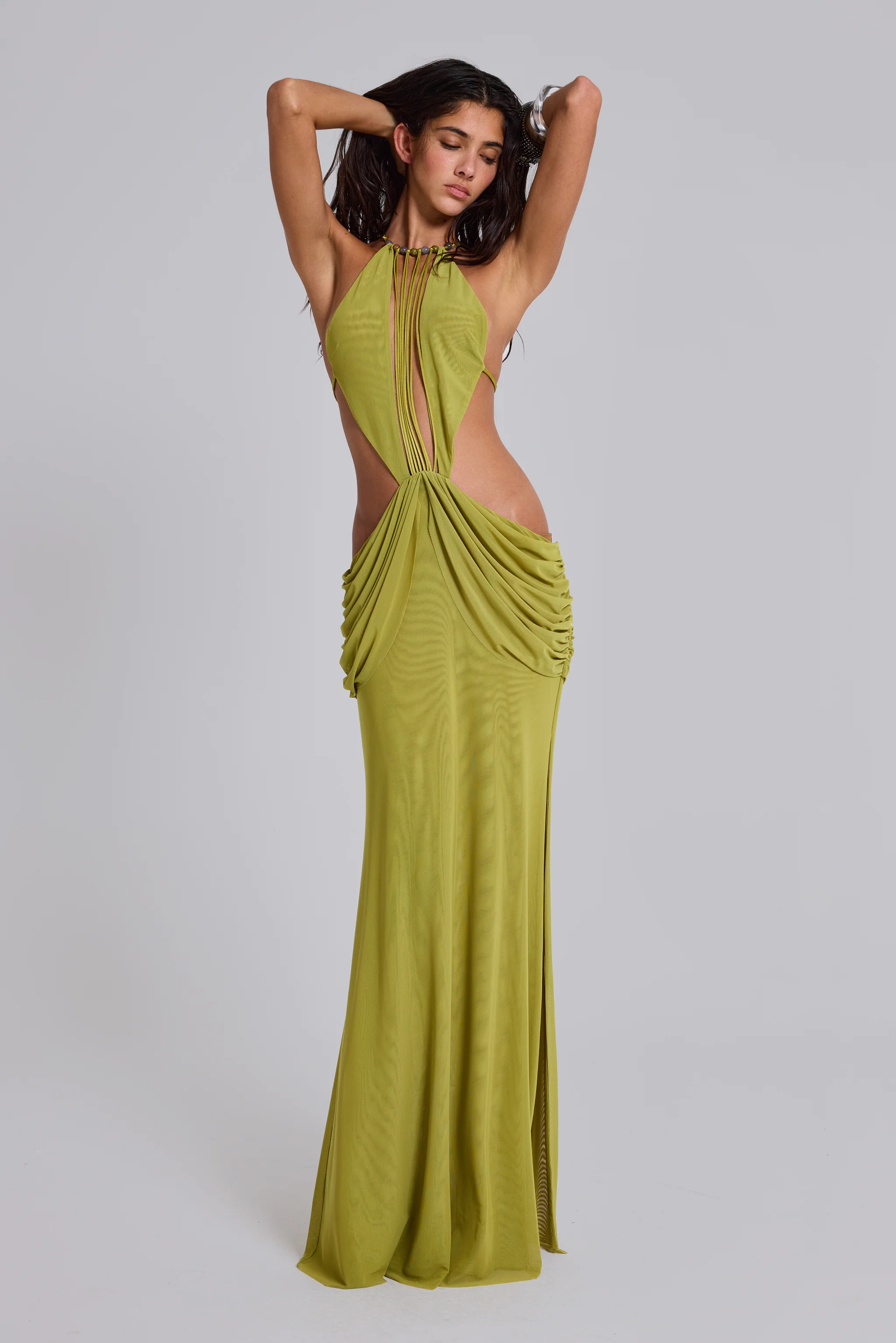 Darlyn Draped Backless Maxi Dress 7 Darlyn Draped Backless Maxi Dress