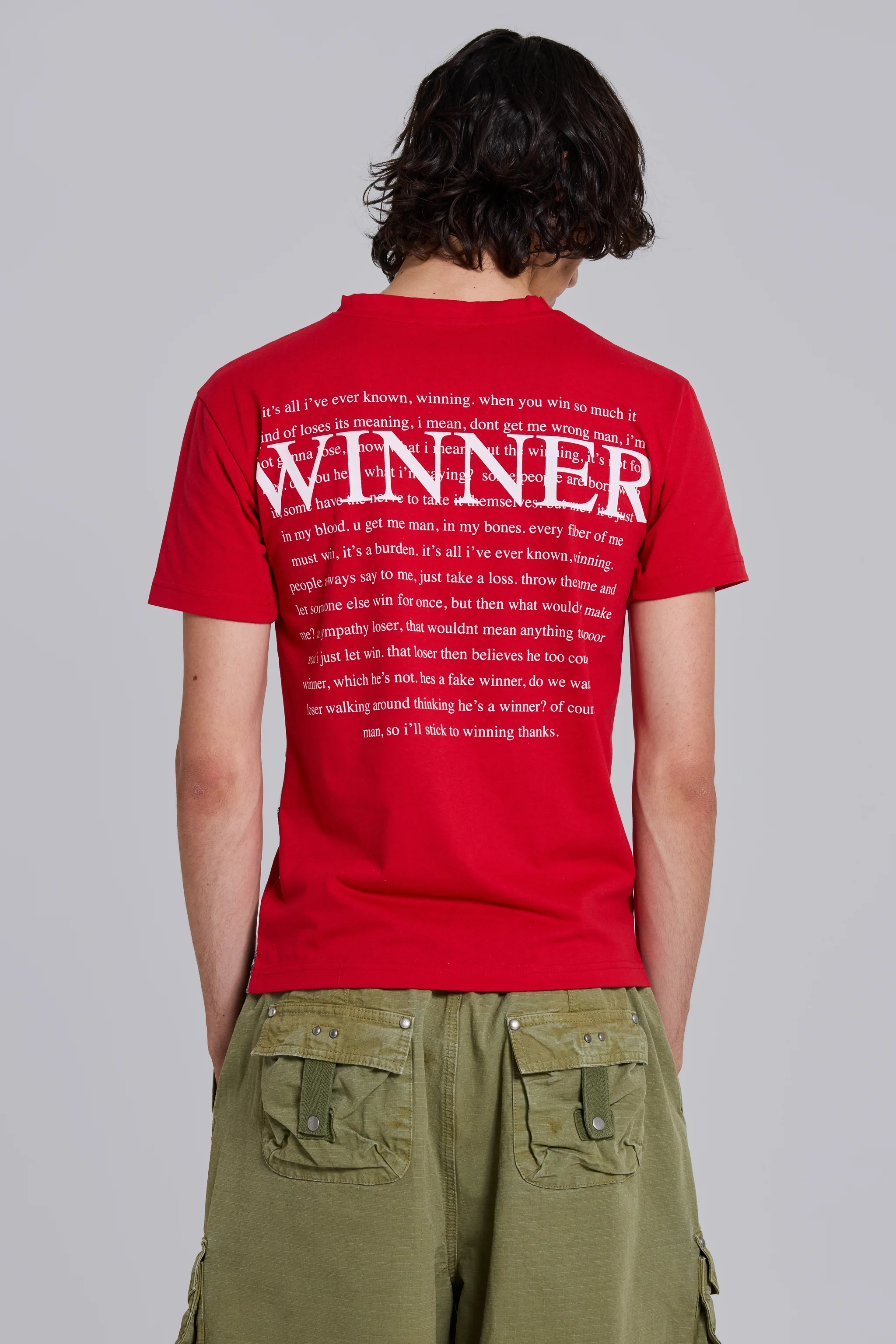 Crest V-Neck T-Shirt 3 Crest V-Neck T-Shirt