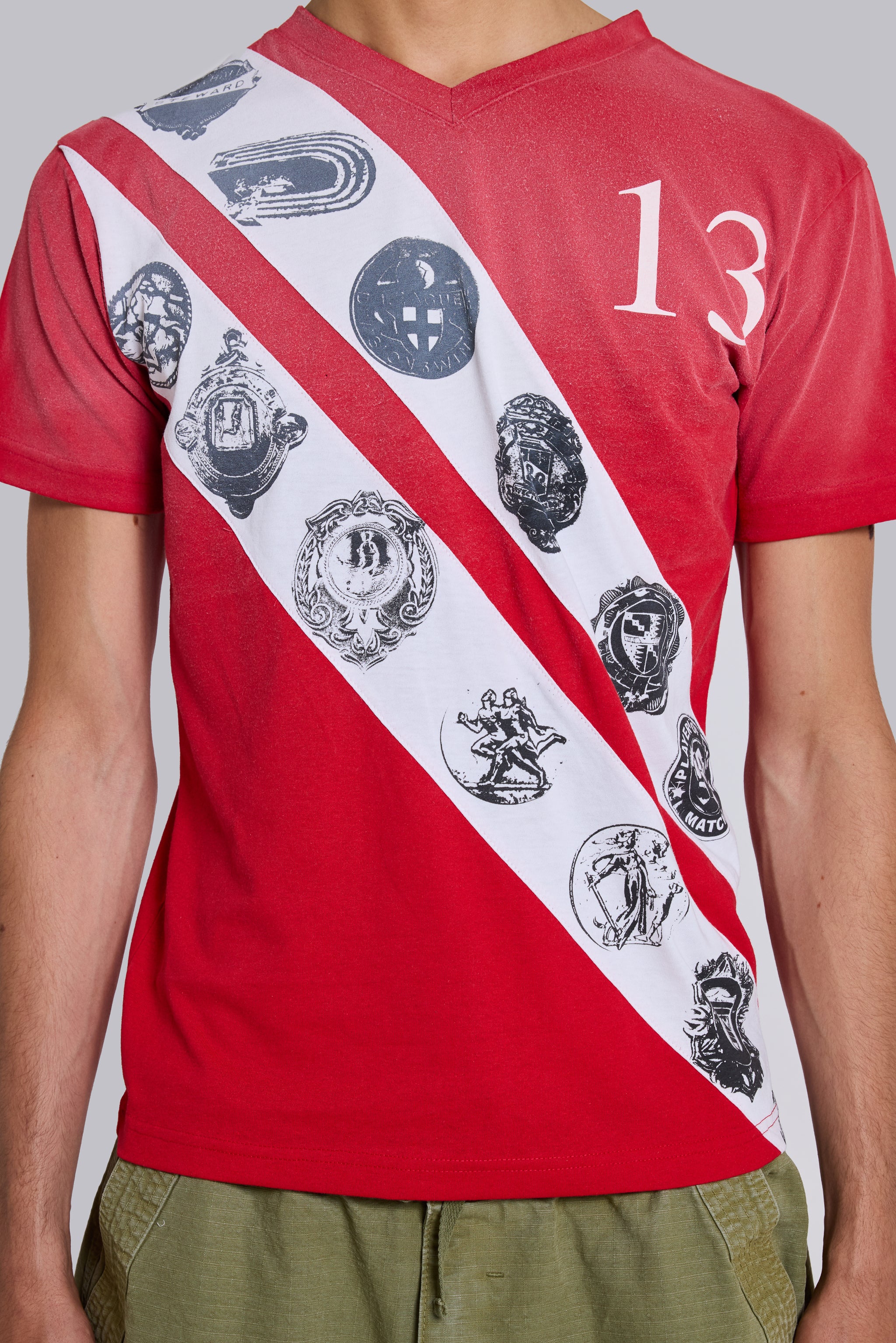 Crest V-Neck T-Shirt 5 Crest V-Neck T-Shirt