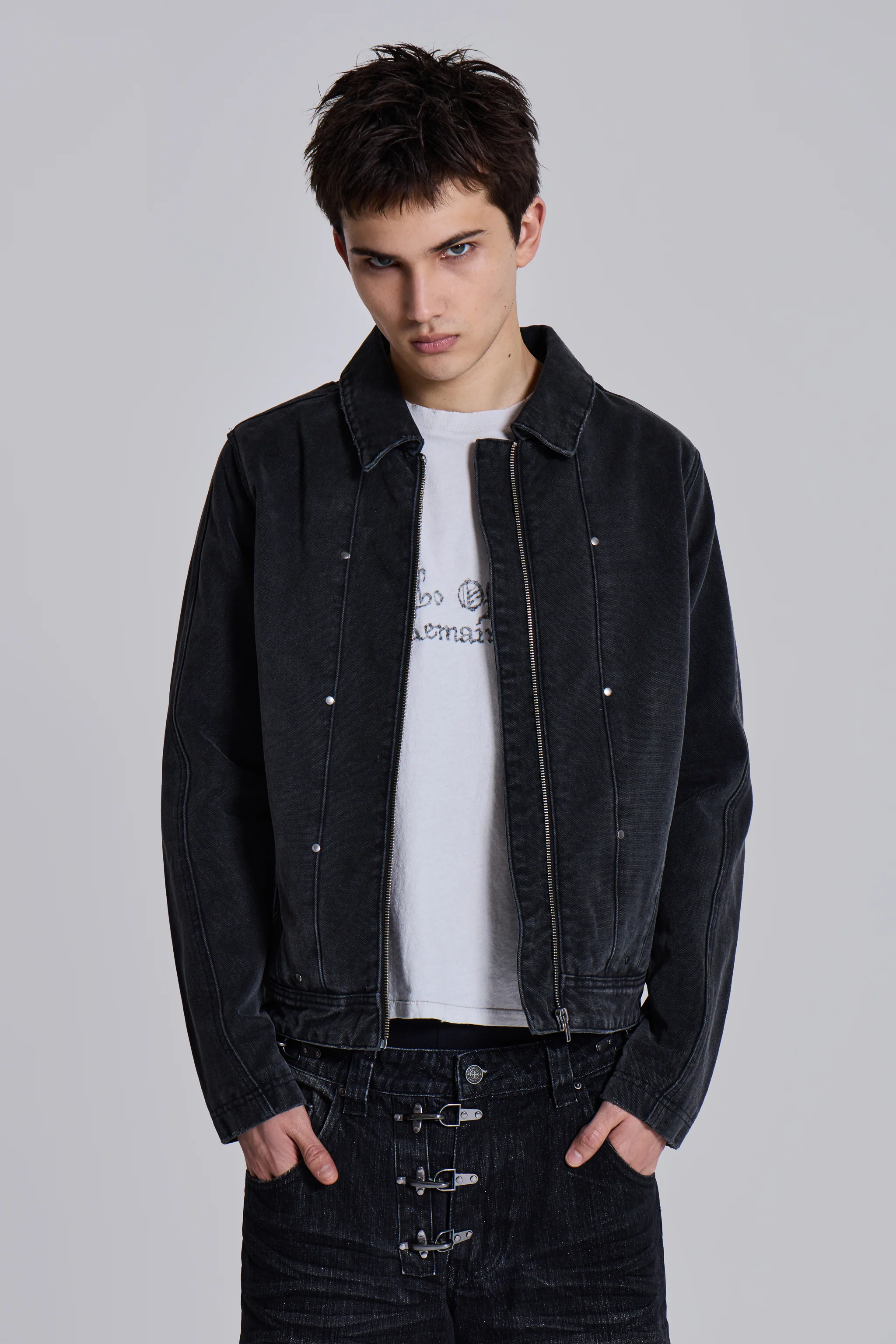 Stud Denim Jacket