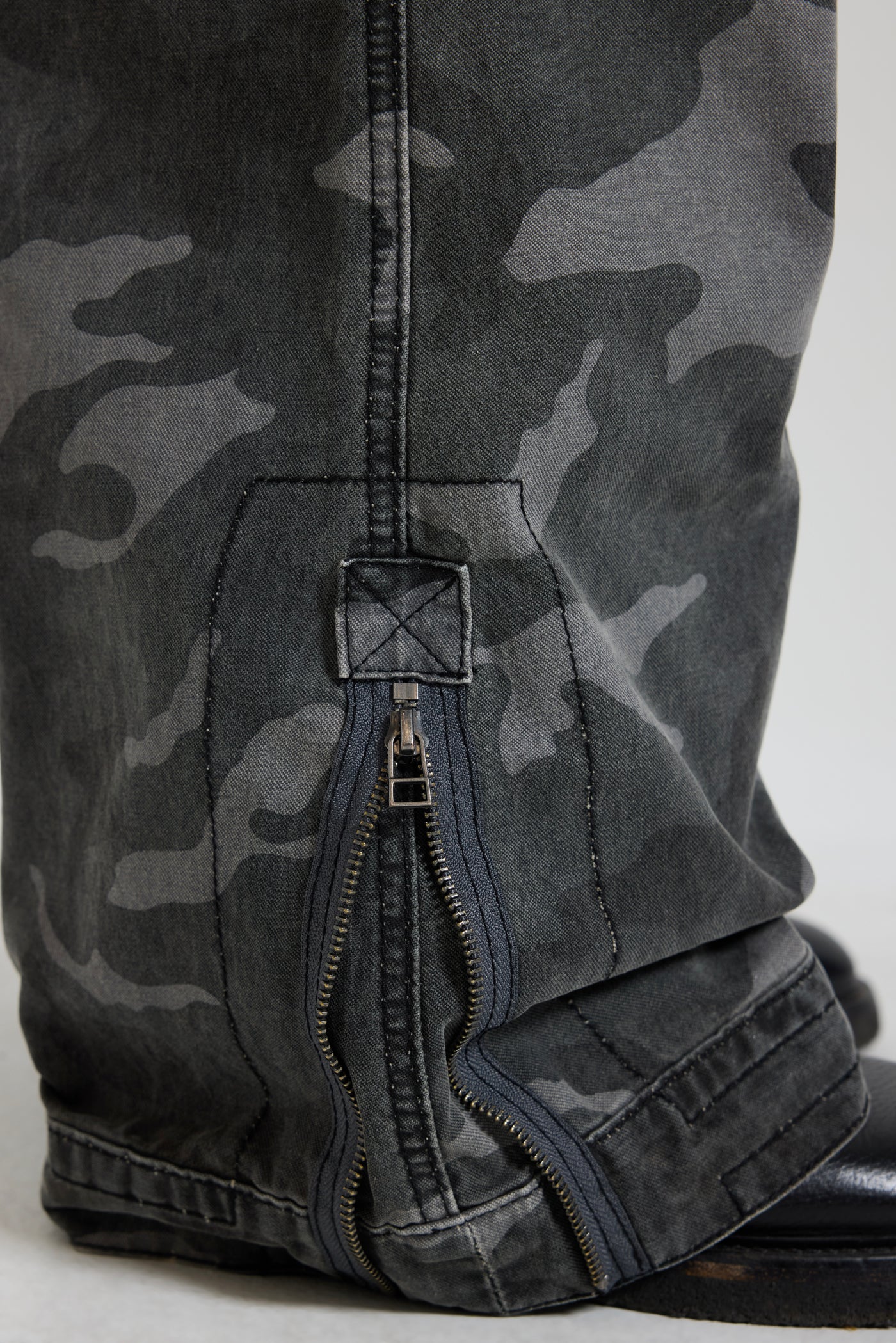 Washed Black Trooper Camo Cargo Pant 15 Washed Black Trooper Camo Cargo Pant