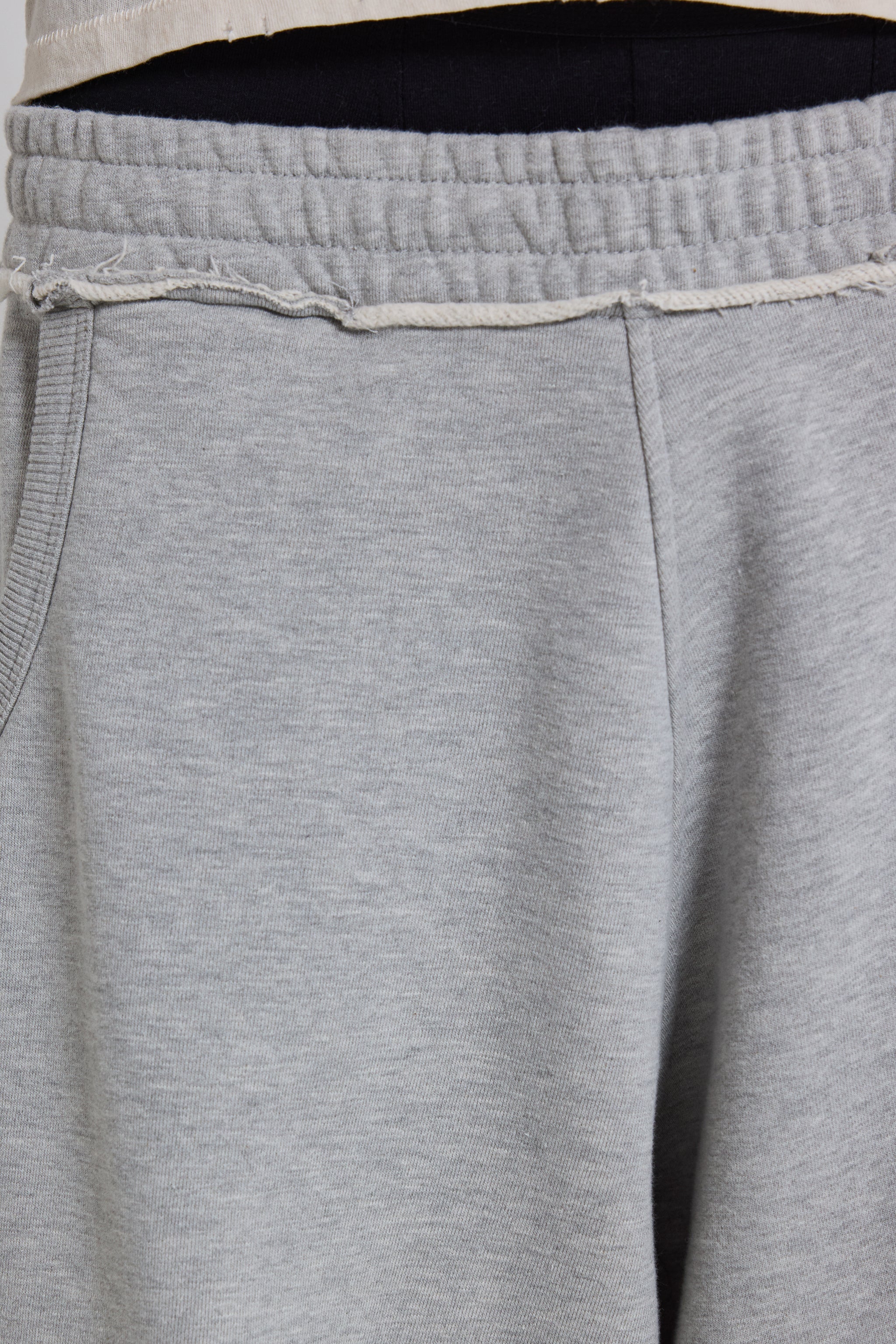 Grey Marl Cuffed Baggy Monster Joggers 4 Grey Marl Cuffed Baggy Monster Joggers