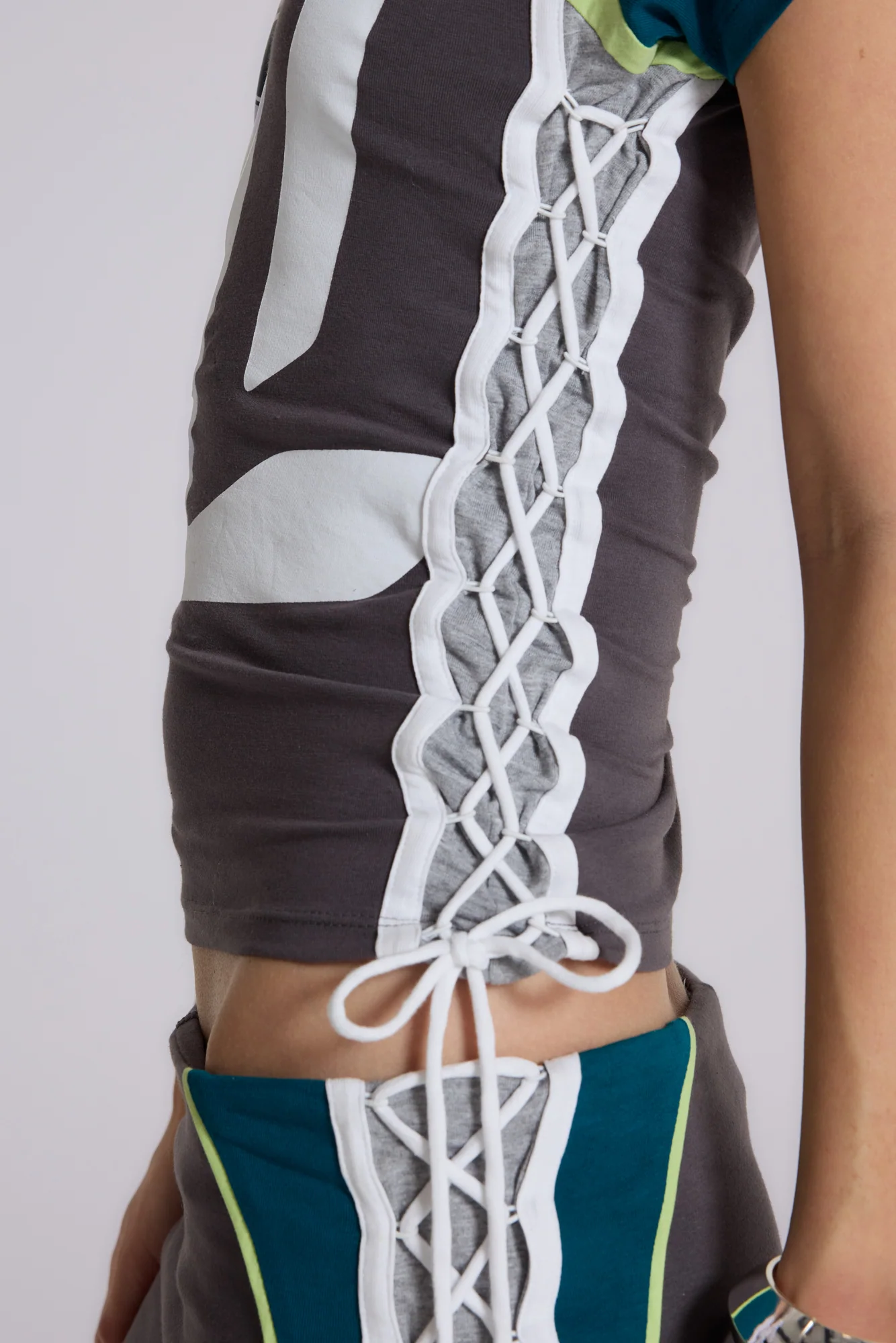 No. 5 Lace Up Football Skort 11 No. 5 Lace Up Football Skort