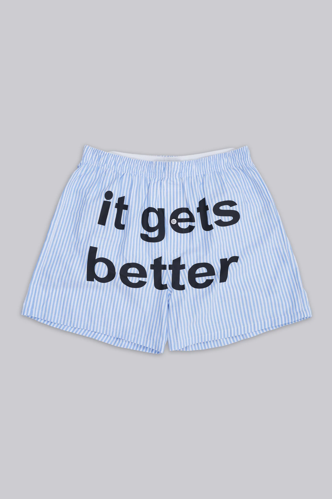 It Gets Better Pinstripe Boxer